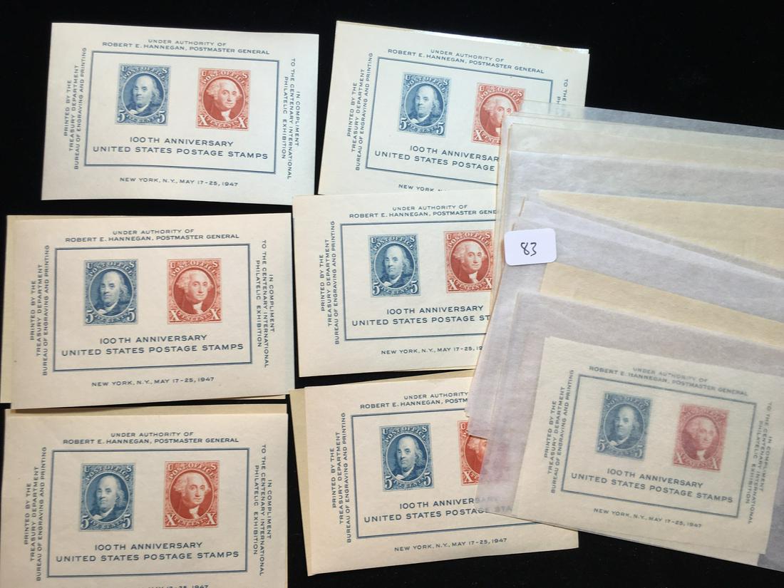 UNITED STATES U.S. MINT POSTAGE STAMPS SOUVENIR STAMPS (1 of 1)