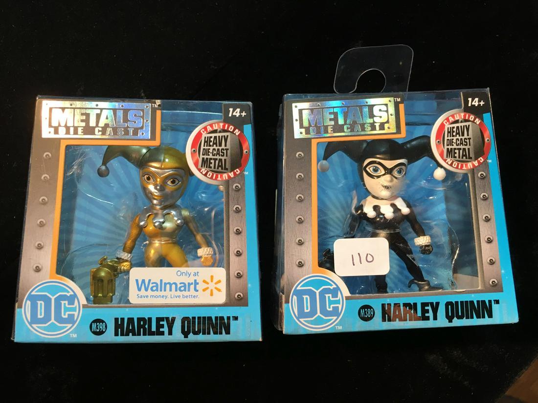 DC COMICS METALS DIE CAST HARLEY QUINN FIGURINE LOT (1 of 1)