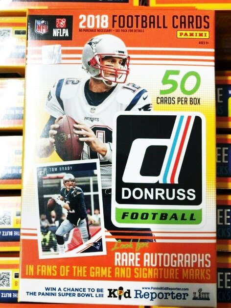 2018 Panini Donruss Football Hanger Box (Orange): 2018 Panini Donruss Football Hanger Box Look for Rare Autographs Fans of the Game and Signature Marks Chase Top Rookies in the Star Studded 2018 Class Including Saquon Barkley, Baker Mayfield, Josh Al