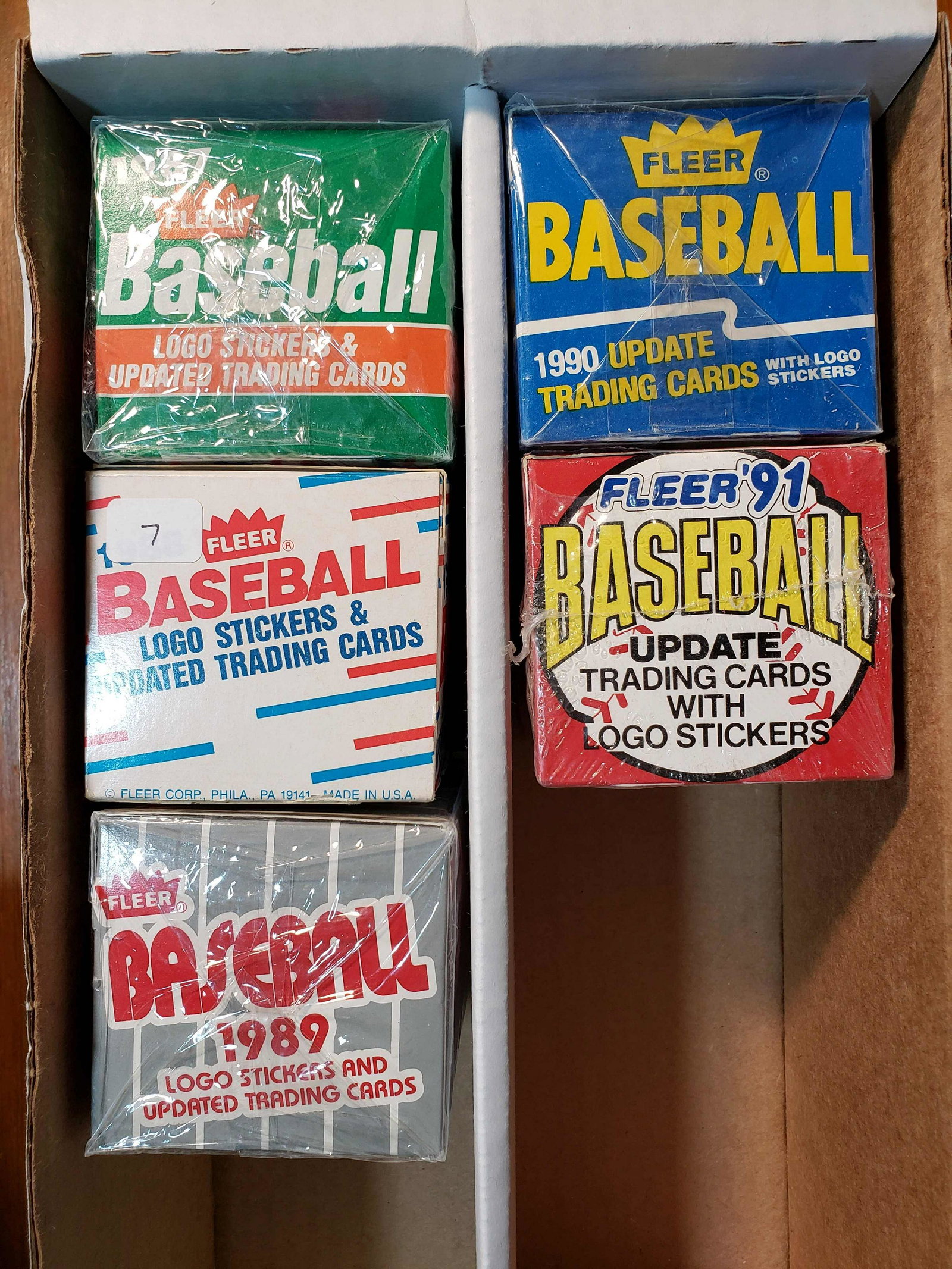 VINTAGE FLEER BASEBALL UPDATE TRADING CARDS COMPLETES (1 of 1)