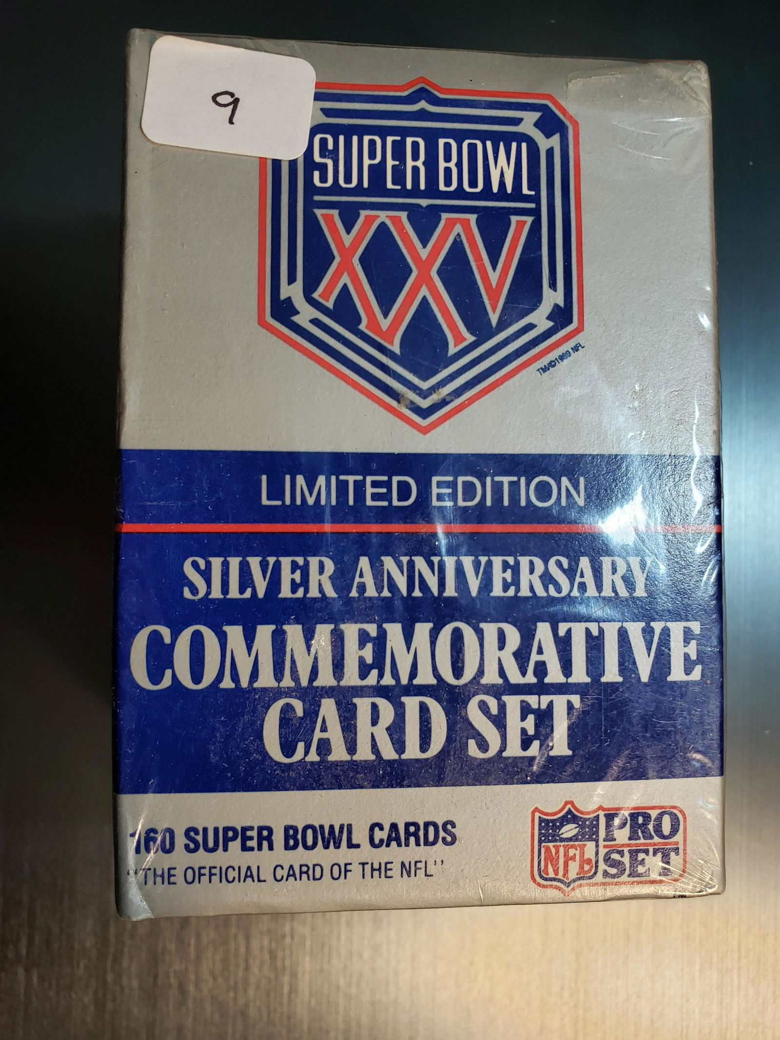 SUPER BOWL 25 LIMITED EDITION SILVER ANNIVERSARY (1 of 1)