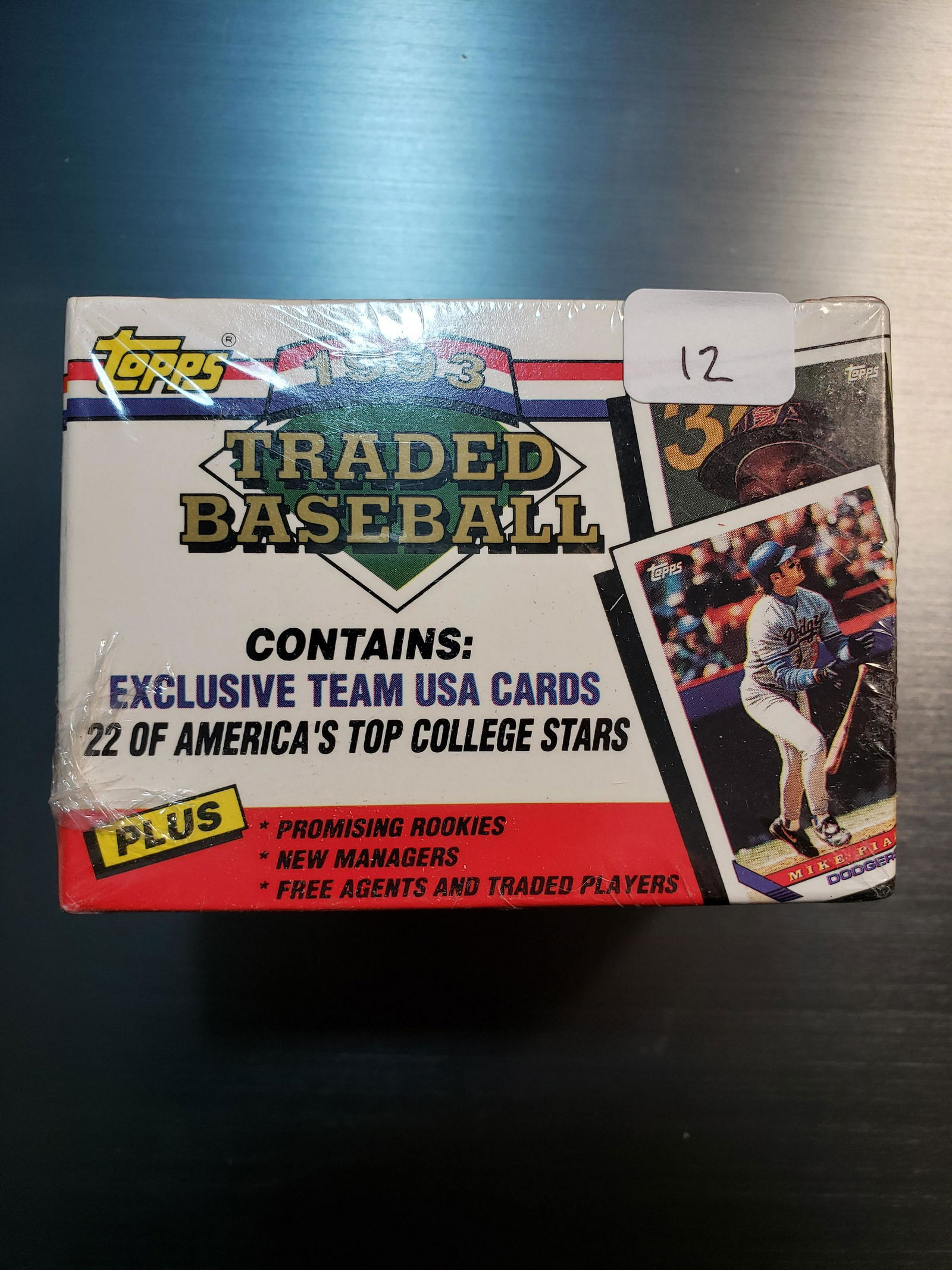 1993 TOPPS TRADED BASEBALL SEALED SET WITH 22 TEAM USA (1 of 1)