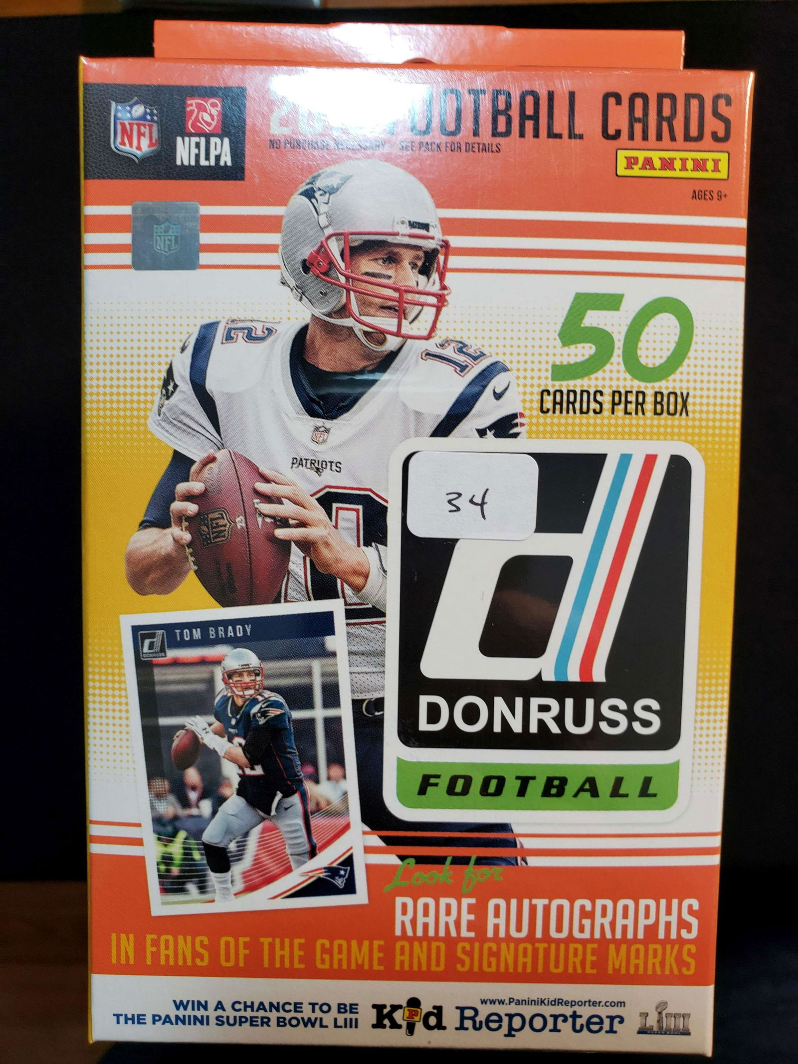 PANINI DONRUSS FOOTBALL 2018 SEALED HANGER PACK (1 of 1)