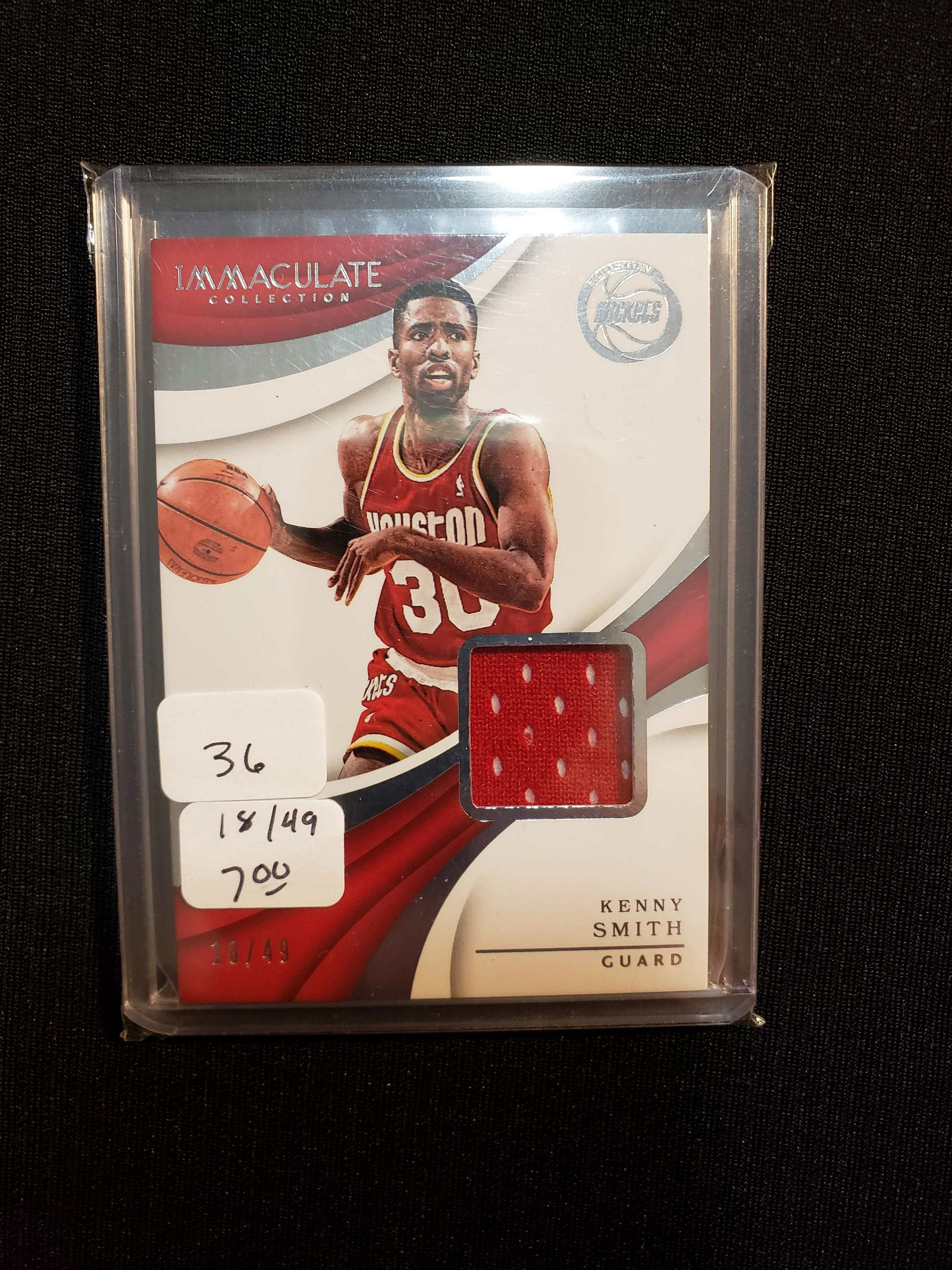 PANINI IMMACULATE COLLECTION SSP JERSEY CARD (1 of 1)