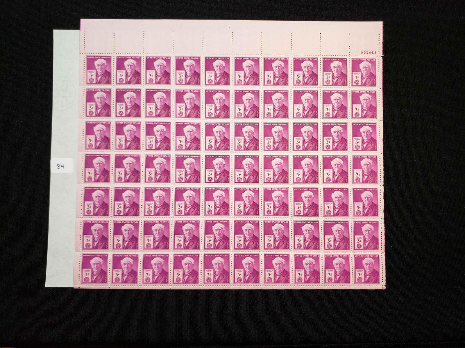 US MINT POSTAGE STAMPS FULL MINT STAMP SHEET (1 of 1)