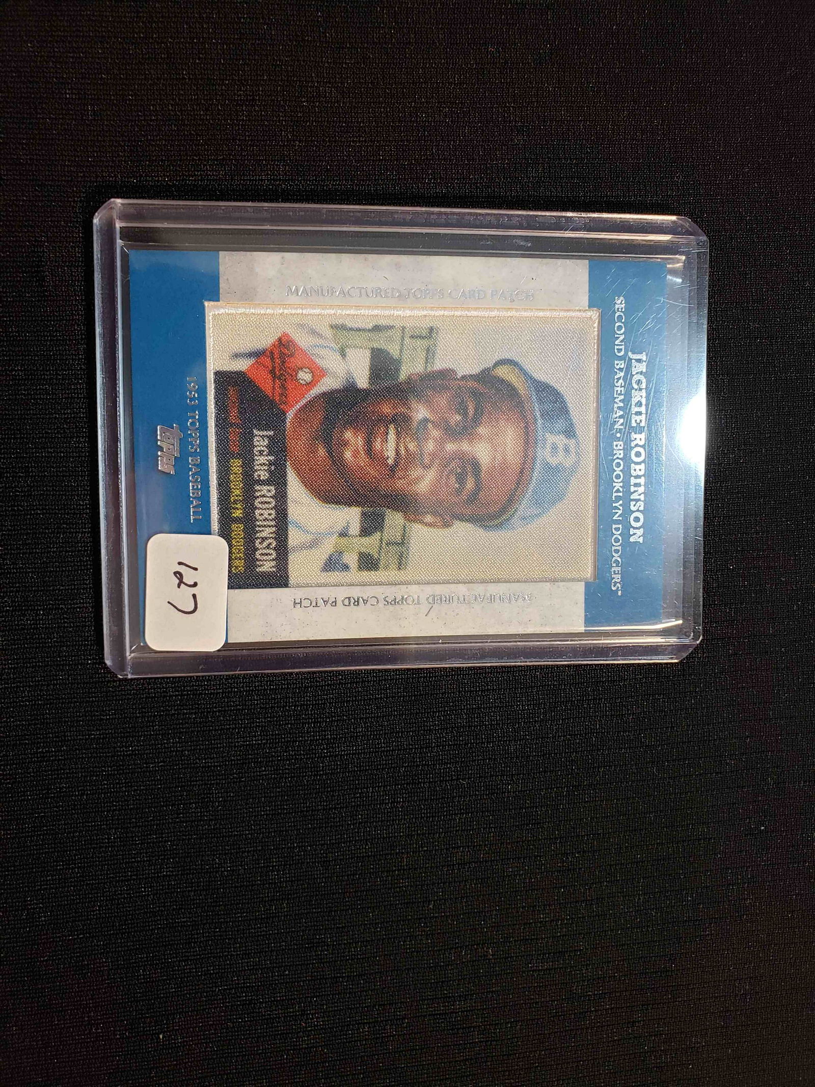 JACKIE ROBINSON BROOKLYN DODGERS COMMEMORATIVE PATCH (1 of 1)
