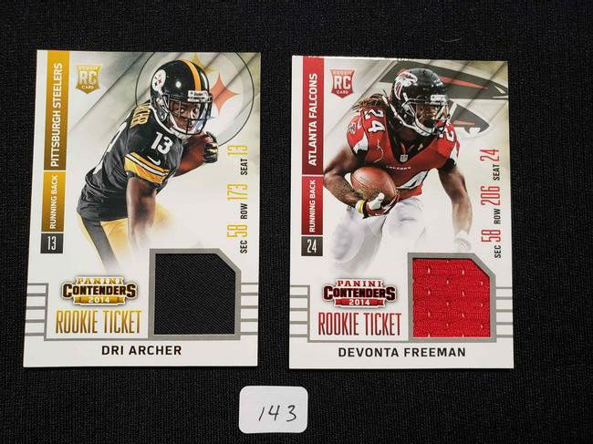 PANINI CONTENDERS 2014 FOOTALL ROOKIE TICKET JERSEY (1 of 1)