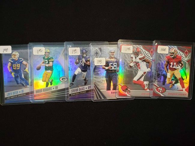 PANINI PHOENIX FOOTBALL 2017 SILVER PRIZM (1 of 1)