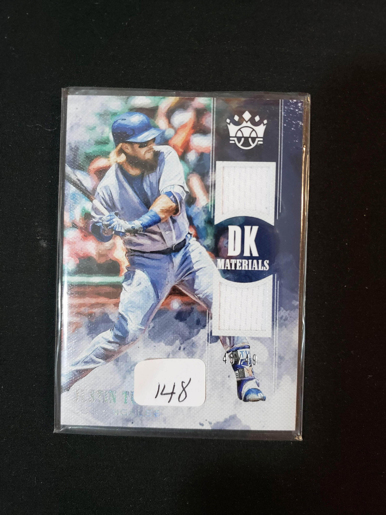 DIAMOND KINGS JUSTIN TURNER DODGERS DUAL RELIC 45/49: DIAMOND KINGS JUSTIN TURNER DODGERS DUAL RELIC 45/50