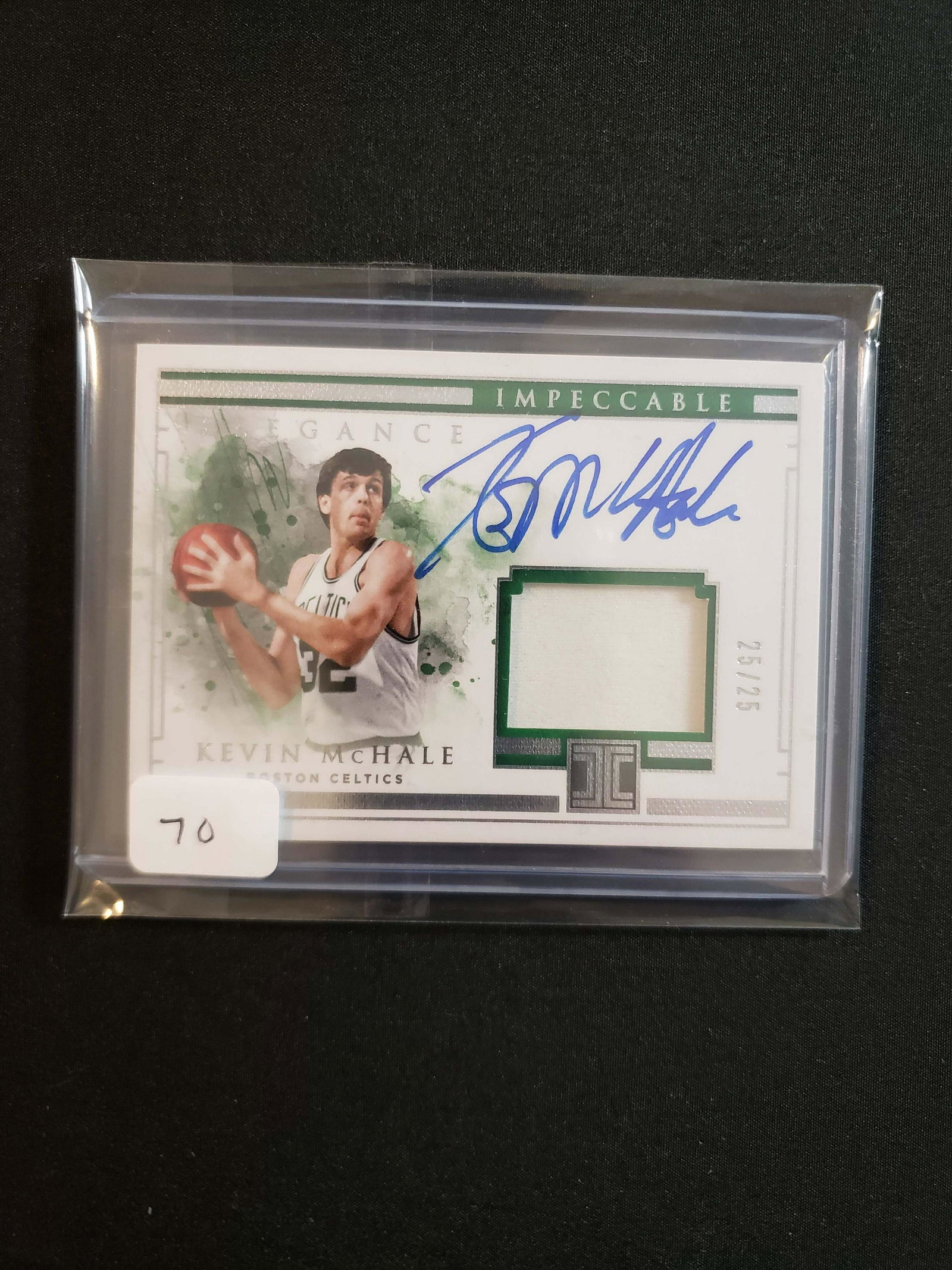 PANINI IMPECCABLE BASKETBALL LEGENDS  KEVIN MCHALE (1 of 1)