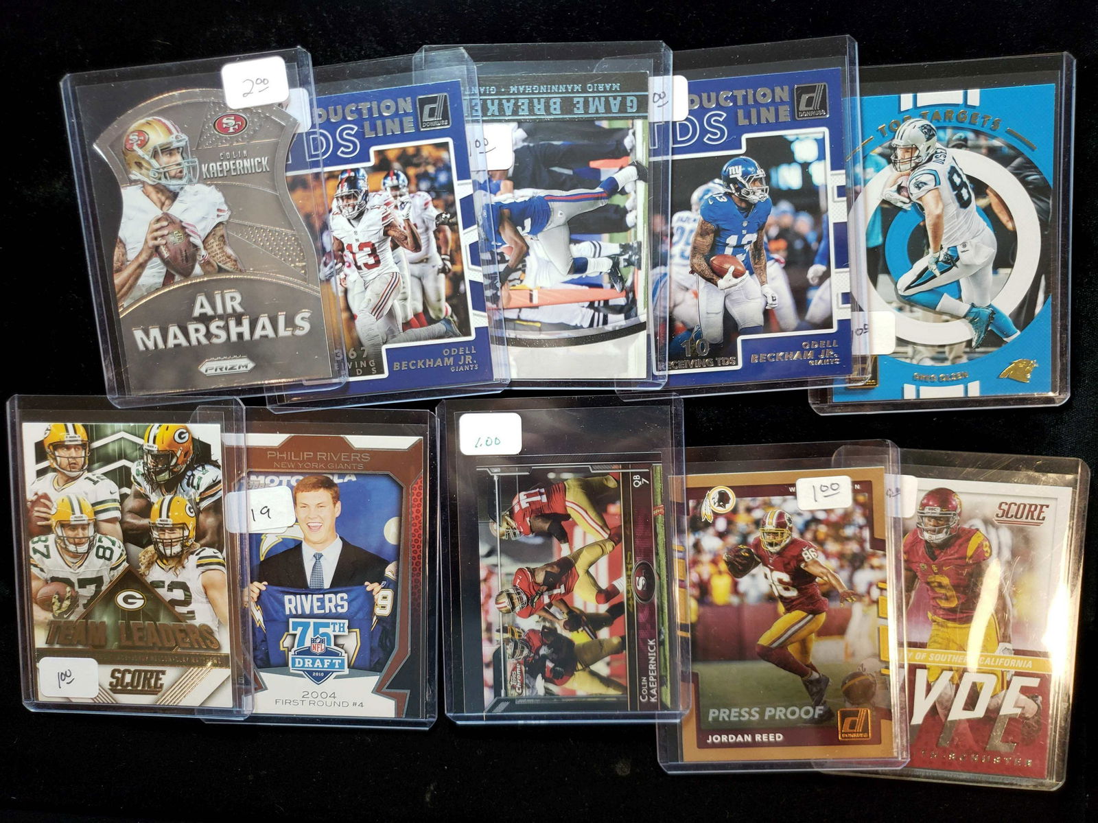 NFL FOOTBALL INSERT CARD LOT (1 of 1)