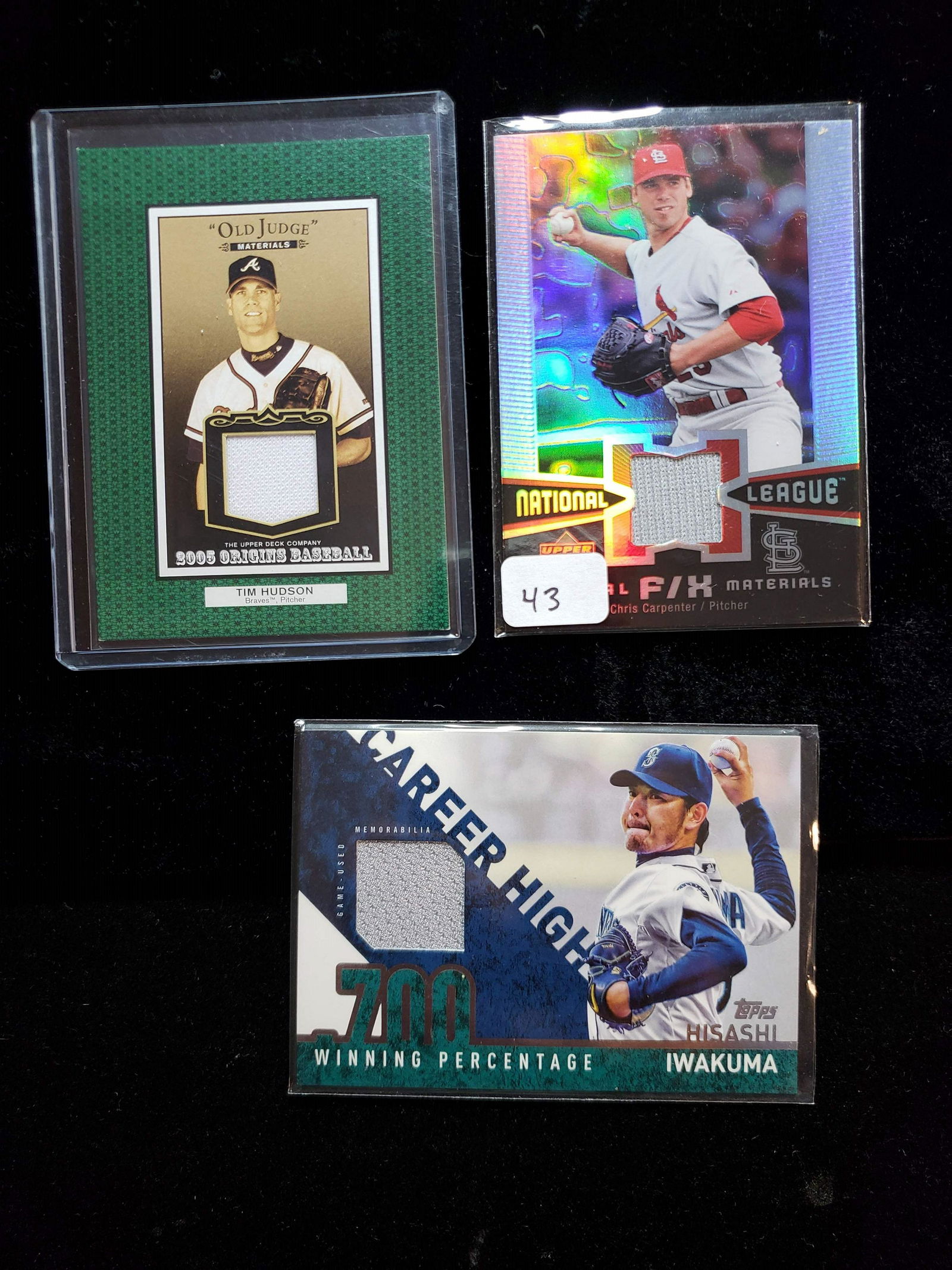 BASEBALL GAME USED MEMORABILIA LOT (1 of 1)