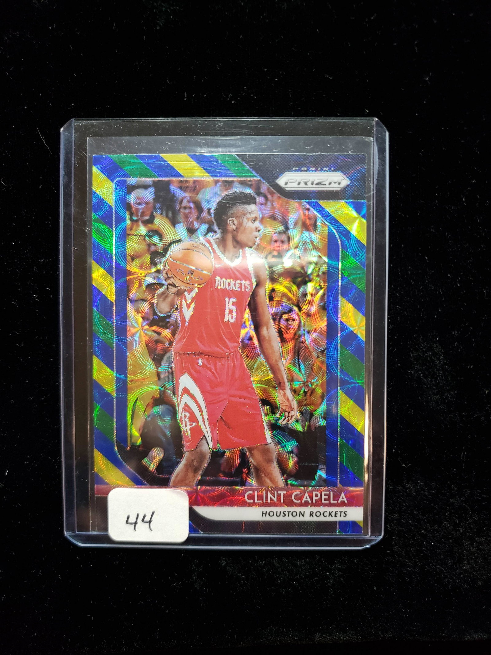 CLINT CAPELA HOUSTON ROCKETS SCOPE PRIZM: SCOPE PRIZM PARALELL HOUSTON ROCKETS CLINT CAPELA