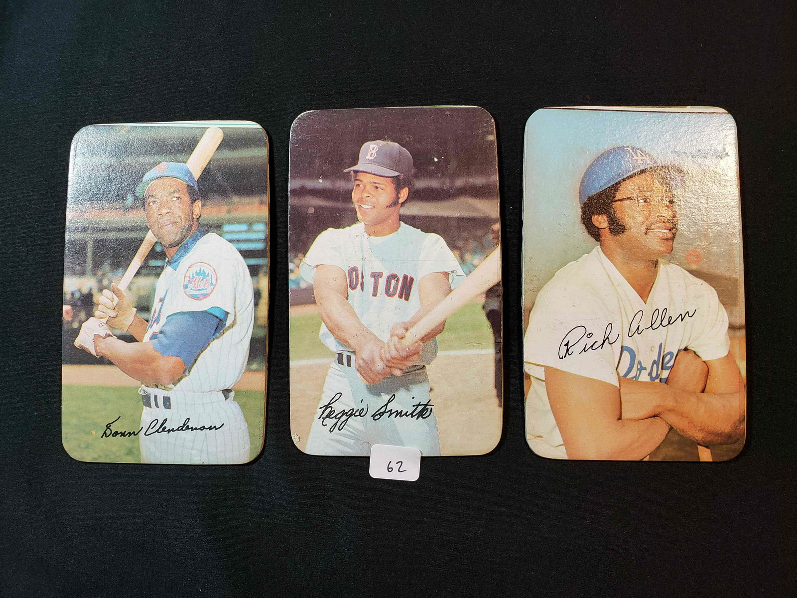 1971 BASEBALL TOPPS SUPER OVER SIZED CARD LOT (1 of 1)