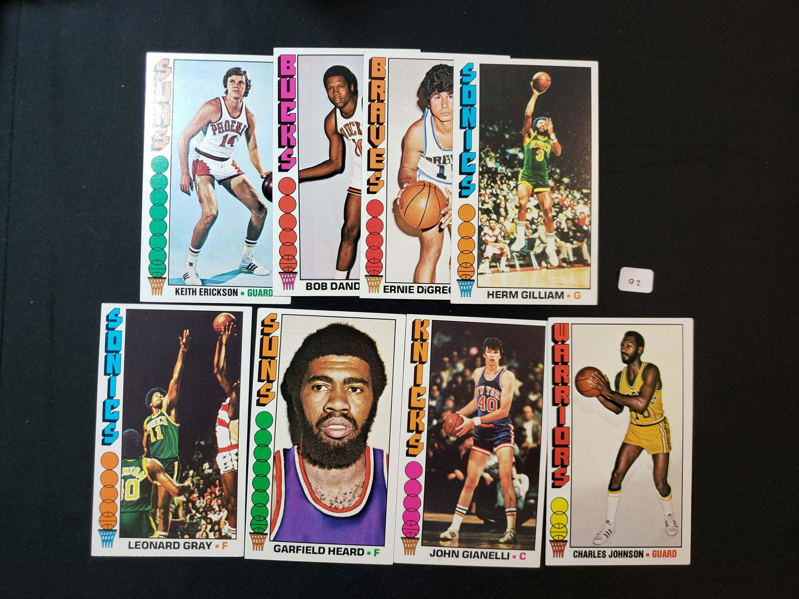 1976-'77 TOPPS JUMBO BASKETBALL CARDS NEAR MINT (1 of 1)