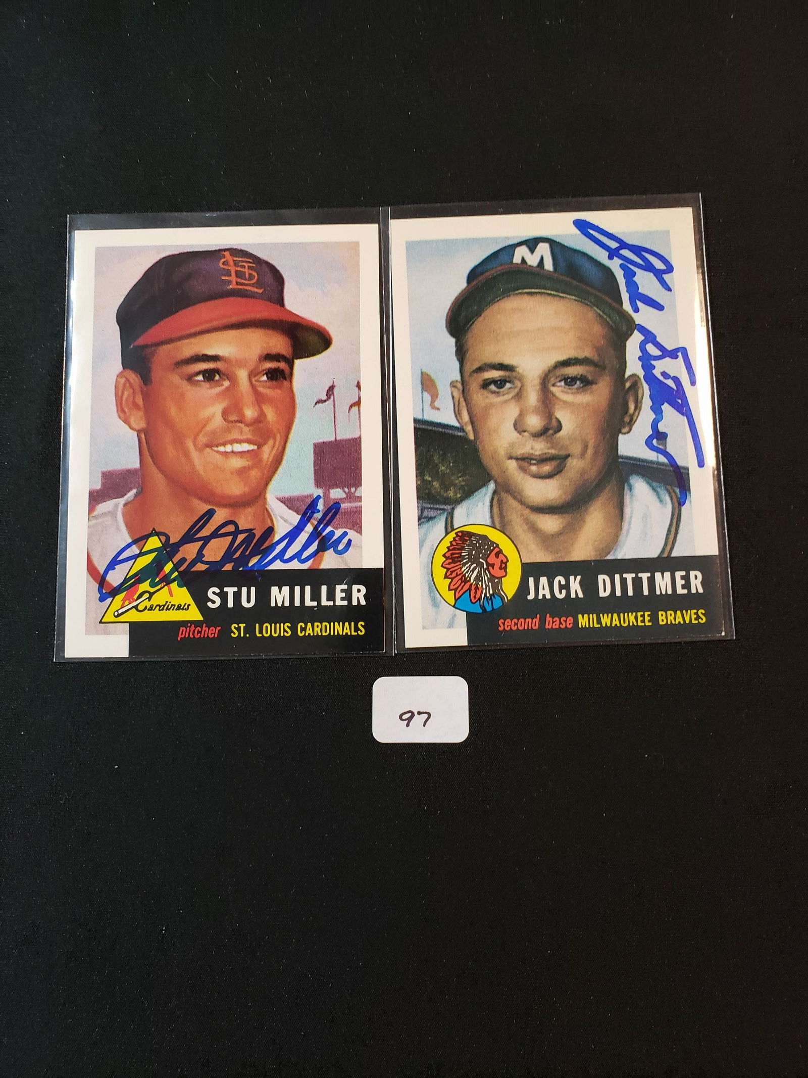 1952 TOPPS ARCHIVES THROWBACK SIGNATURE CARDS (1 of 2)