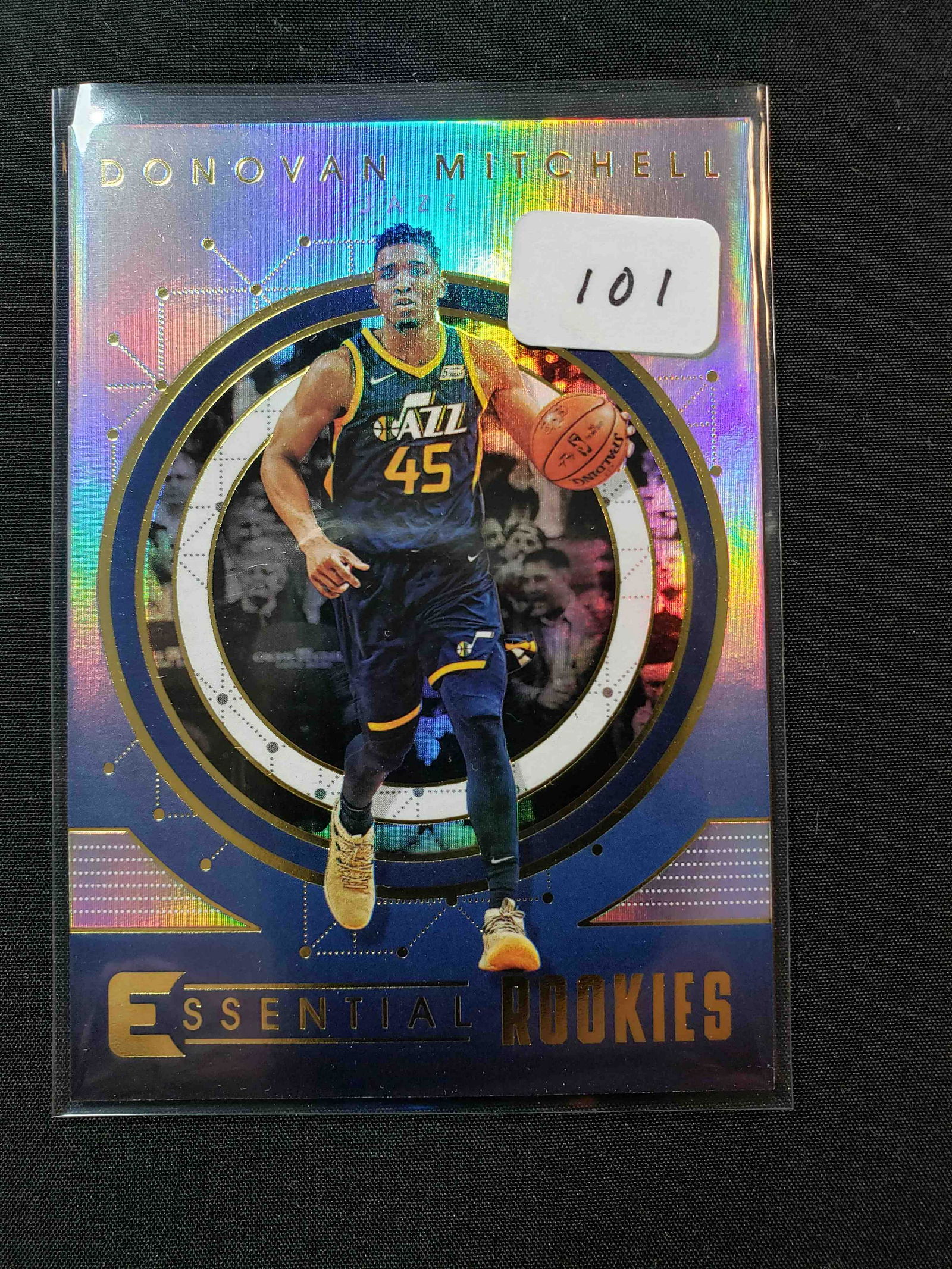 DONOVAN MITCHELL UTAH JAZZ ROOKIE INSERT CARD (1 of 1)