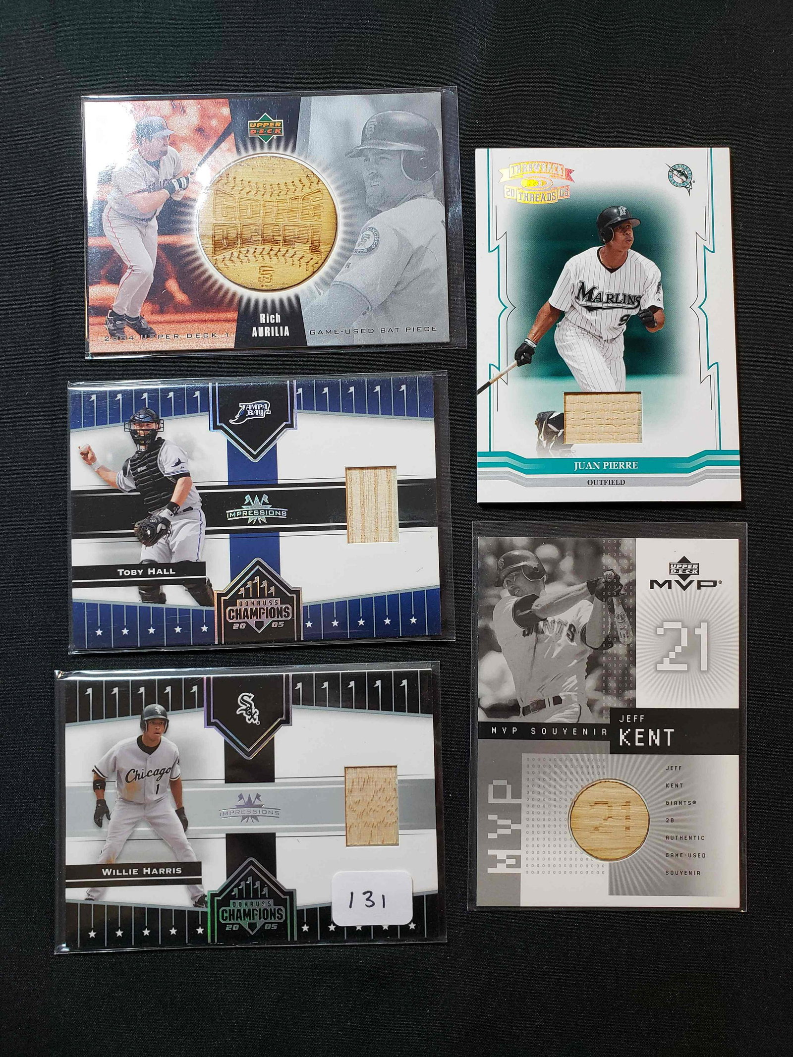 ULTIMATE STAR MATERIALS GAME USED MEMORABLIA CARDS: CARLOS ZAMBRANO, KHALIL GREENE, JOSH BECKETT RED SOX