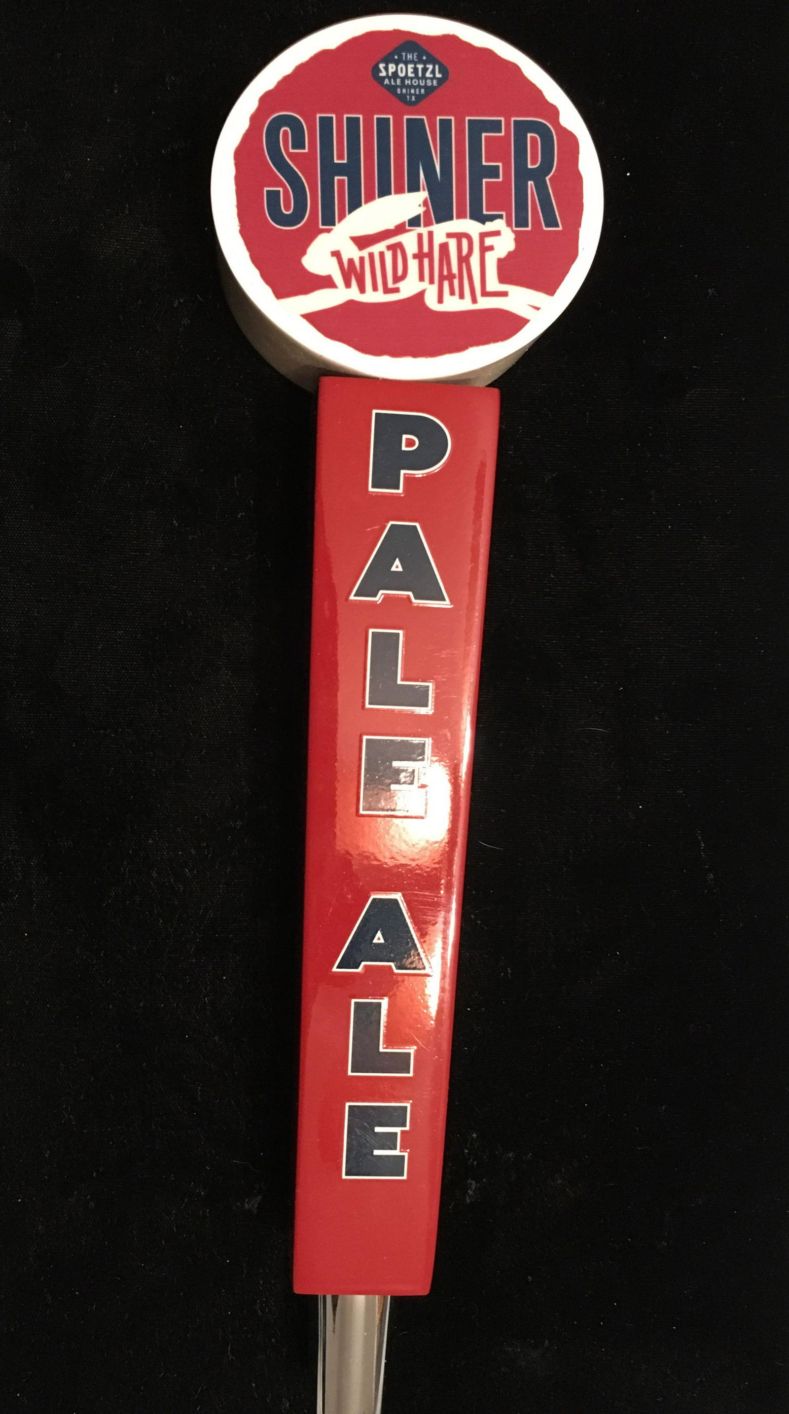 SHINER WILD HARE PALE ALE TAP HANDLE (1 of 2)