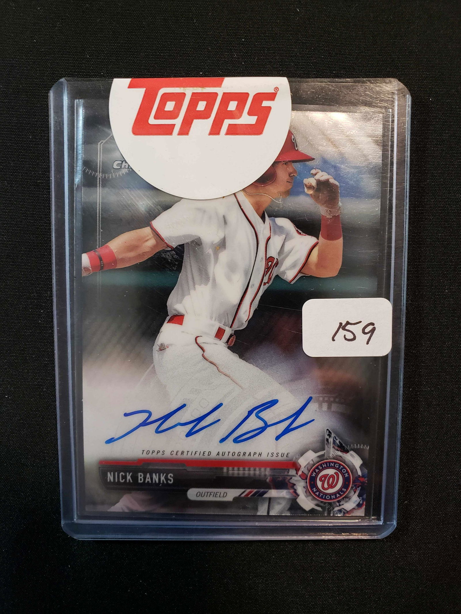 TOPPS BASEBALL ROOKIE REDEMPTION SIGNATURE CARD (1 of 1)