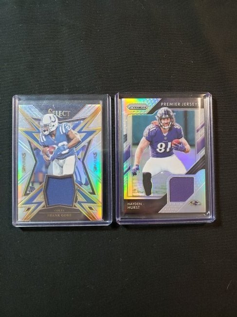 Panini Silver Prizm Football Relic Jersey Cards (1 of 1)