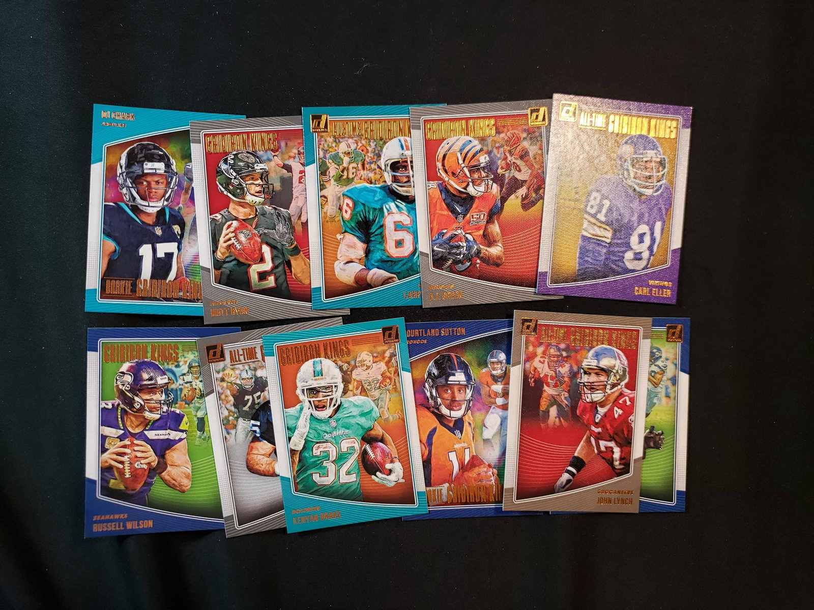 PANINI DONRUSS FOOTBALL INSERT CARD LOT (1 of 1)