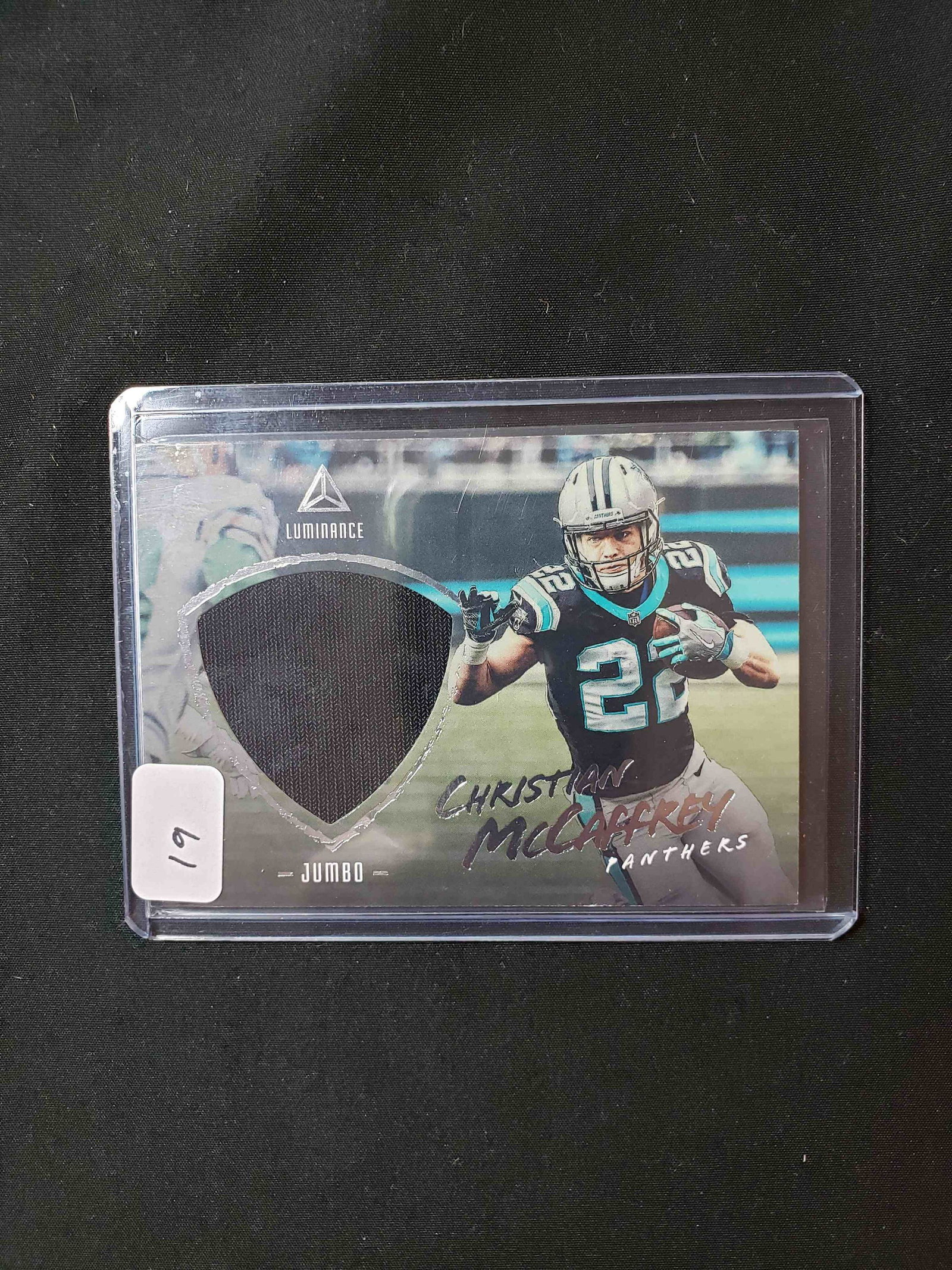 2017 LUMINANCE JUMBO JERSEY CARD CAROLINA PANTHERS (1 of 1)