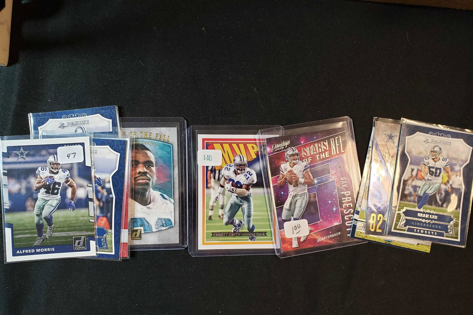 DALLAS COWBOYS FOOTBALL CARD LOT (1 of 1)