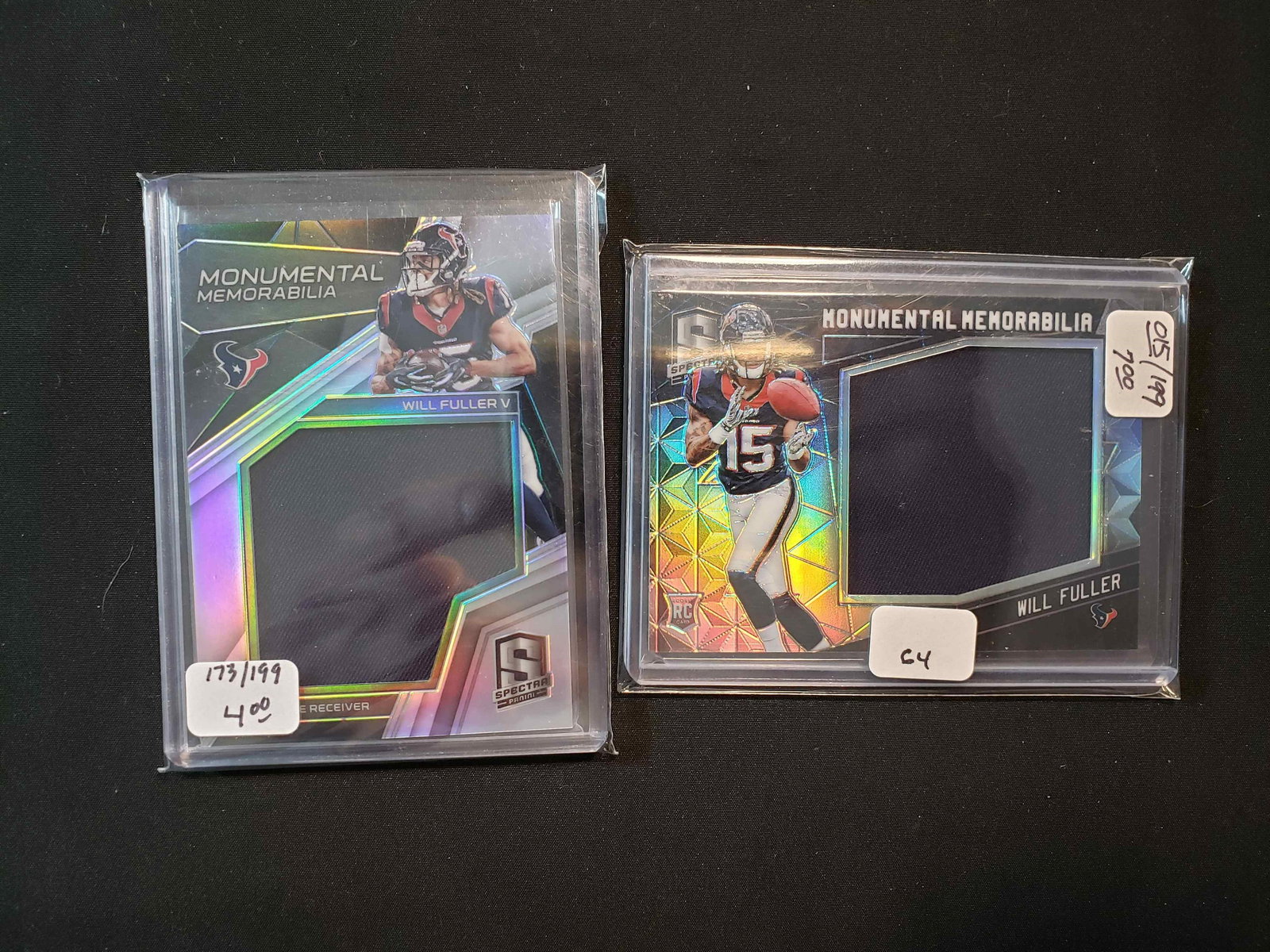 WIL FULLER V TEXANS JUMBO JERSEY CARDS (1 of 1)