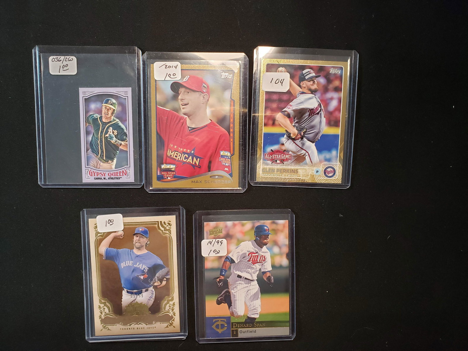 BASEBALL SERIL NUMBERED CARD LOT (1 of 1)