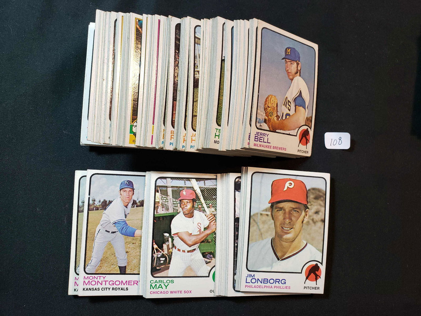 1973 TOPPS BASEBALL HIGHER GRADE LOT (1 of 1)