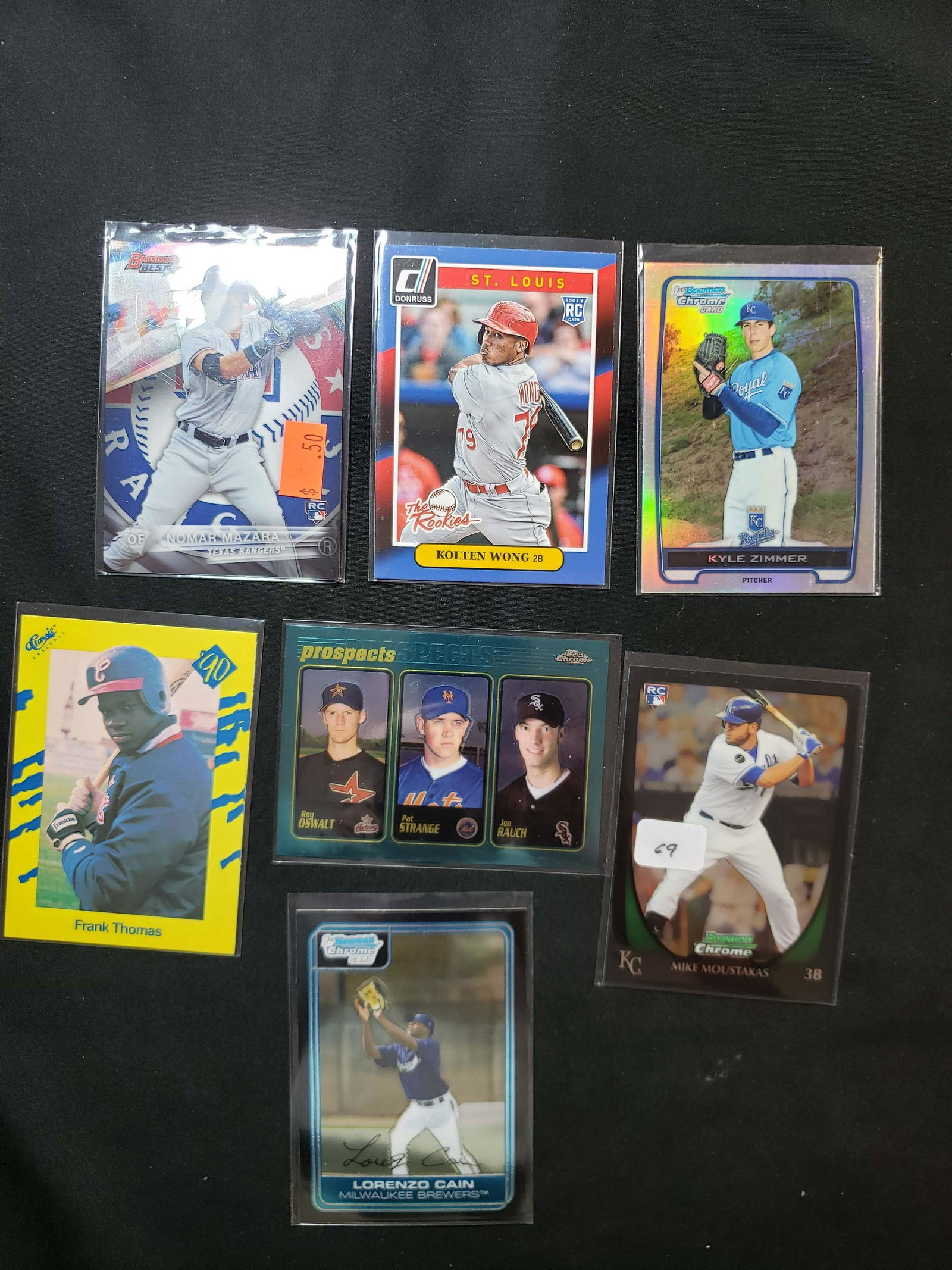 BASEBALL SILVER PRIZM AND INSERT CARDS: BASEBALL SILVER PRIZM AND INSERT CARDS