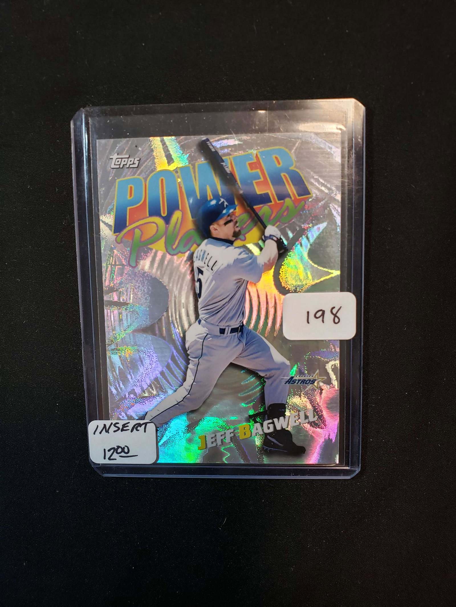 JEFF BAGWELL TOPPS INSERT CARD: TOPPS POWER PLAY 1999 INSERT CARD JEFF BAGWELL HOUSTON ASTROS