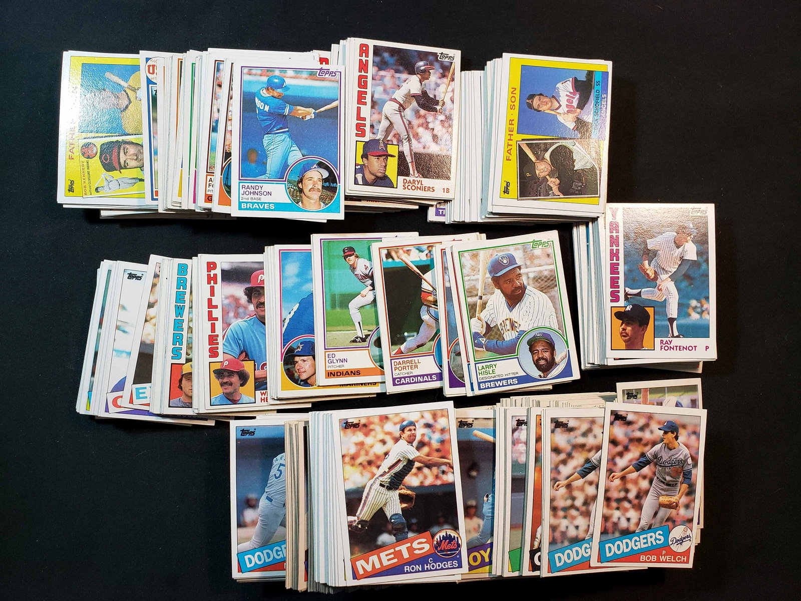HIGH GRADE 1980'S BASEBALL CARD LOT (1 of 1)
