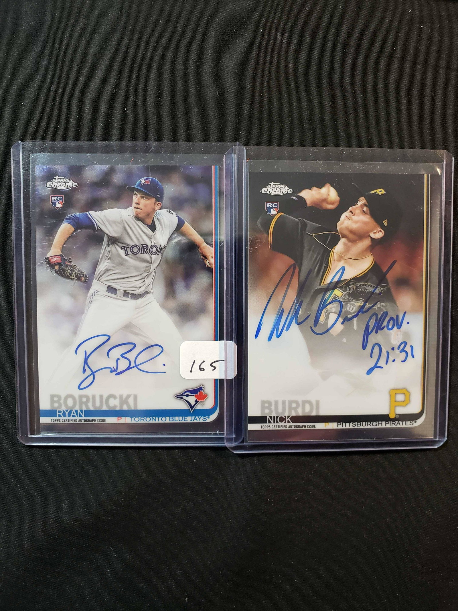2019 TOPPS CHROME AUTOGRAPHED ROOKIE CARDS (1 of 1)