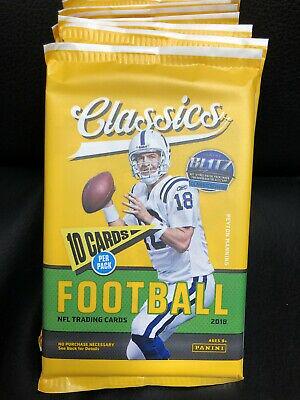 PANINI CLASSICS 2018 FOOTBALL SEALED PACK (1 of 1)