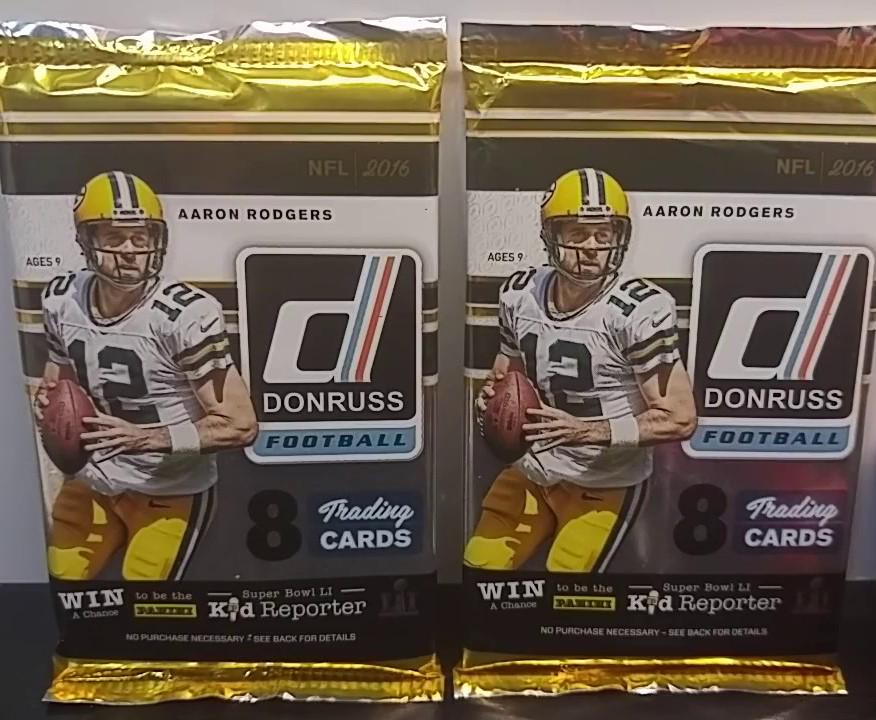 (2) 2016 DONRUSS FOOTBALL SEALED PACKS (1 of 1)