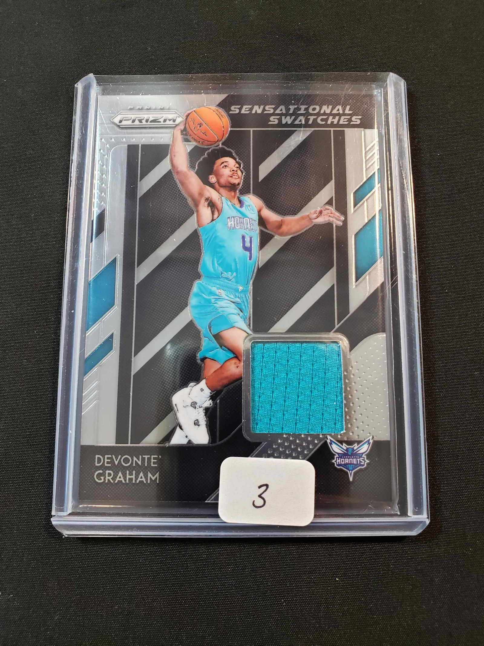 PANINI PRIZM SENSATIONAL SWATCHES JERSEY CARD (1 of 1)