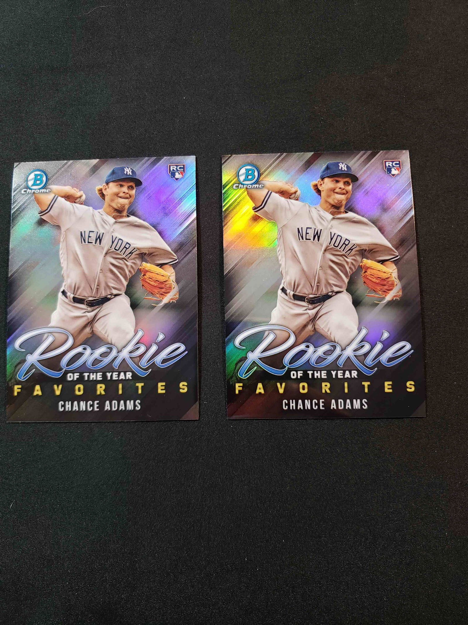 CHANCE ADAMS ROOKIE OF THE YEAR INSERTS (1 of 1)