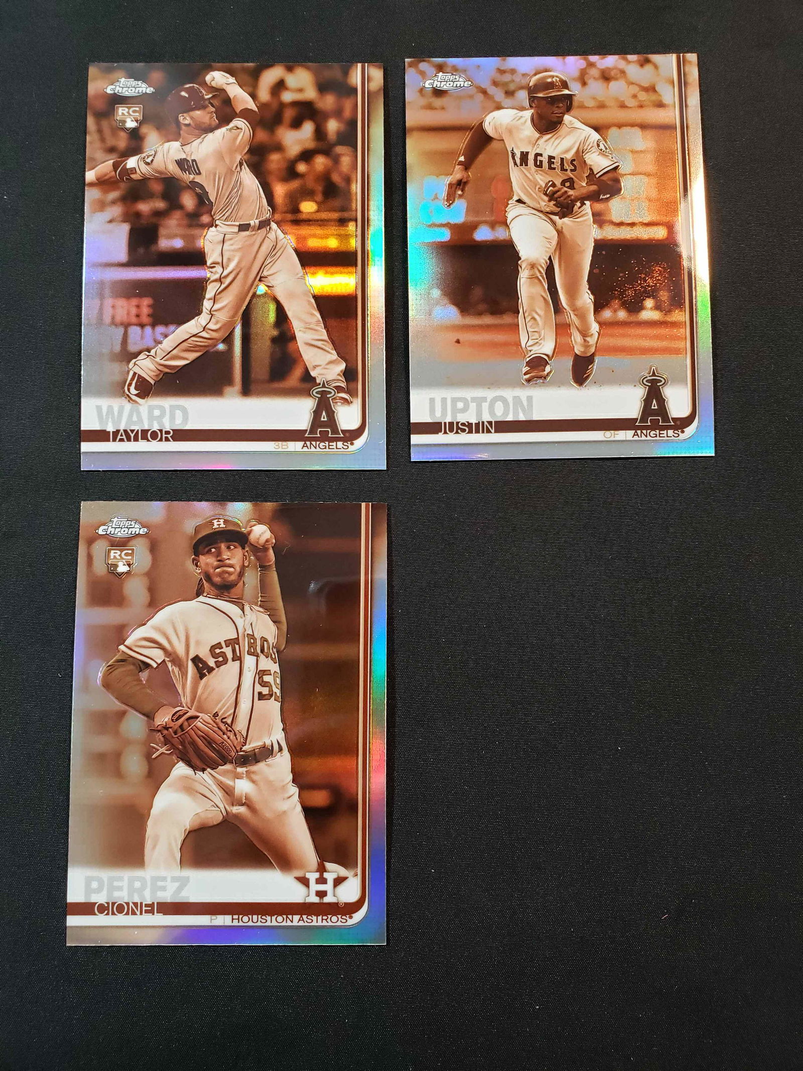 2019 TOPPS CHROME SEPIA REFRACTOR LOT (1 of 1)