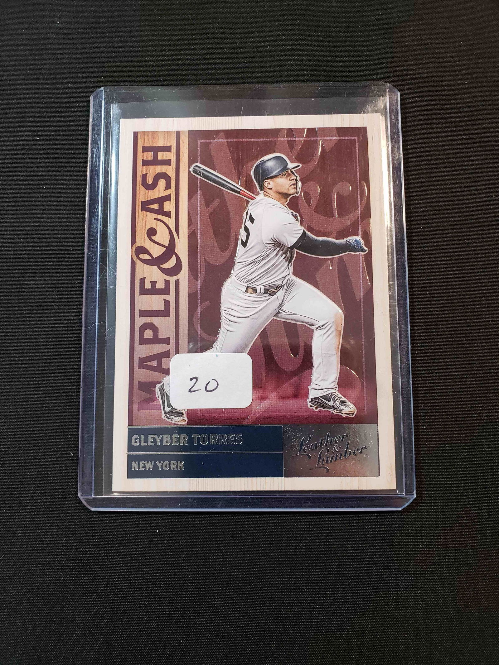 GLYBER TORRES LEATHER AND LUMBER INSERT CARD (1 of 1)