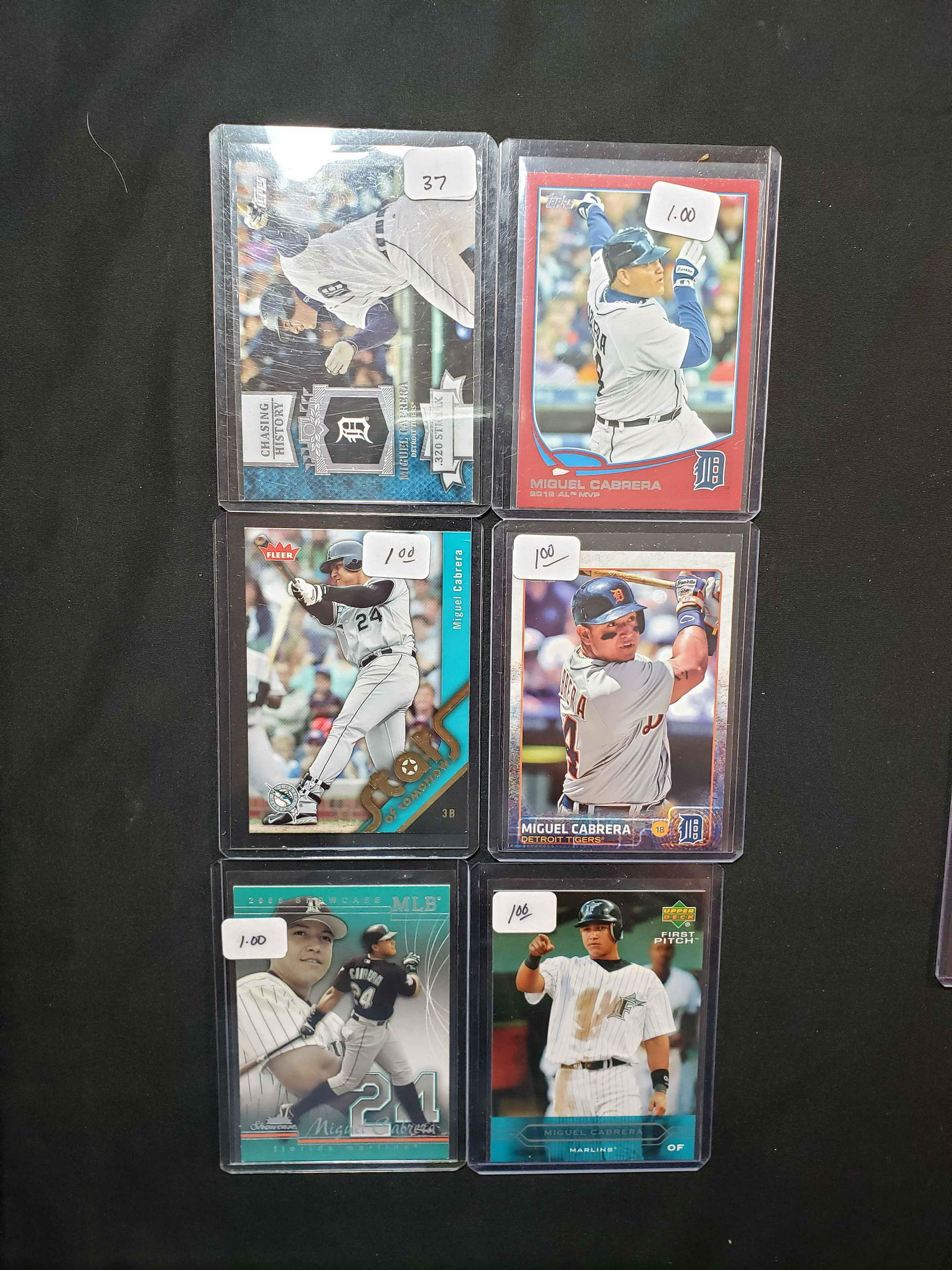 MIGUEL CABRERA DETROIT TIGERS CARD COLLECTION (1 of 1)