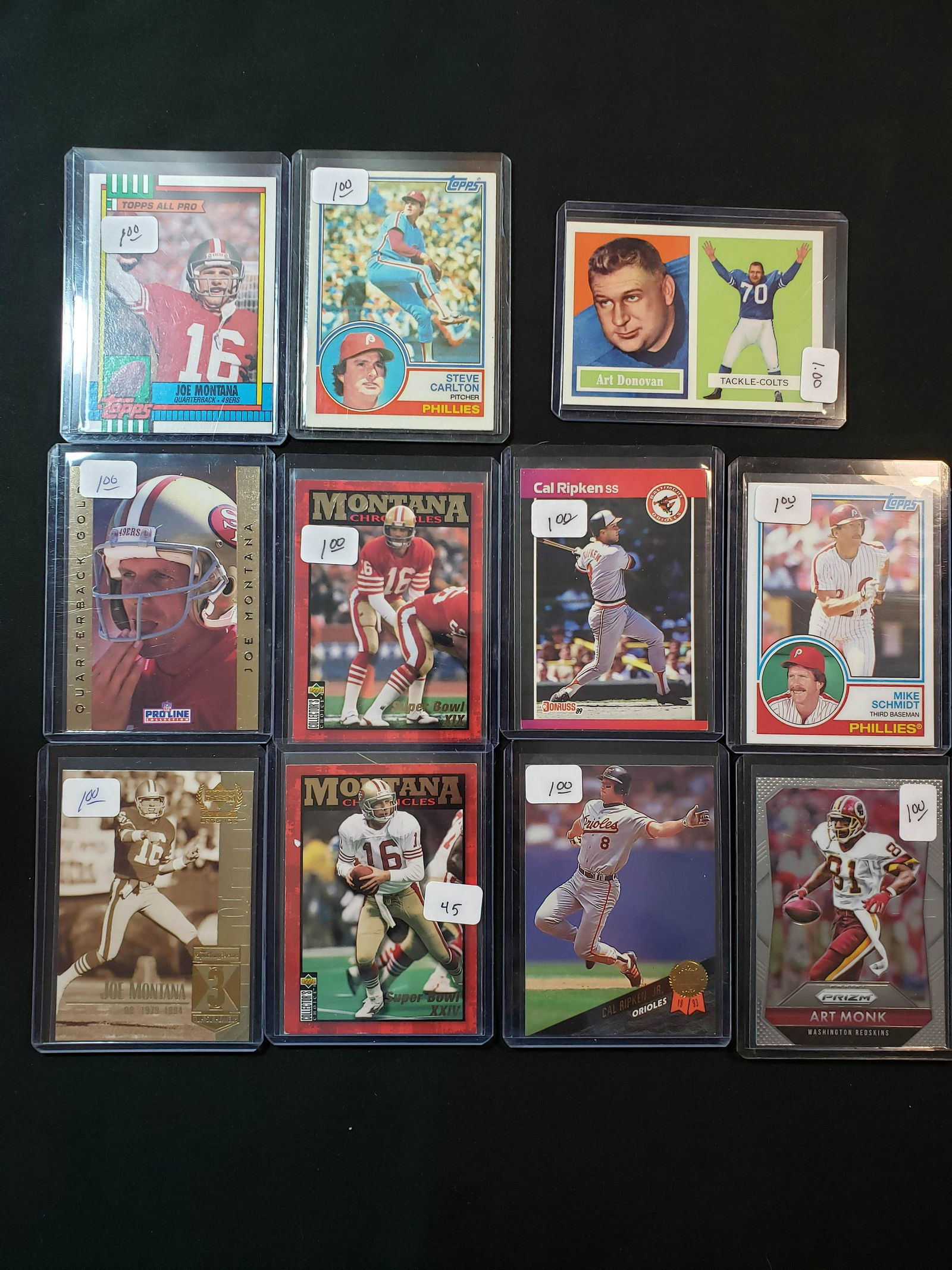 SPORTS LEGENDS SPORTS CARD LOT (1 of 1)