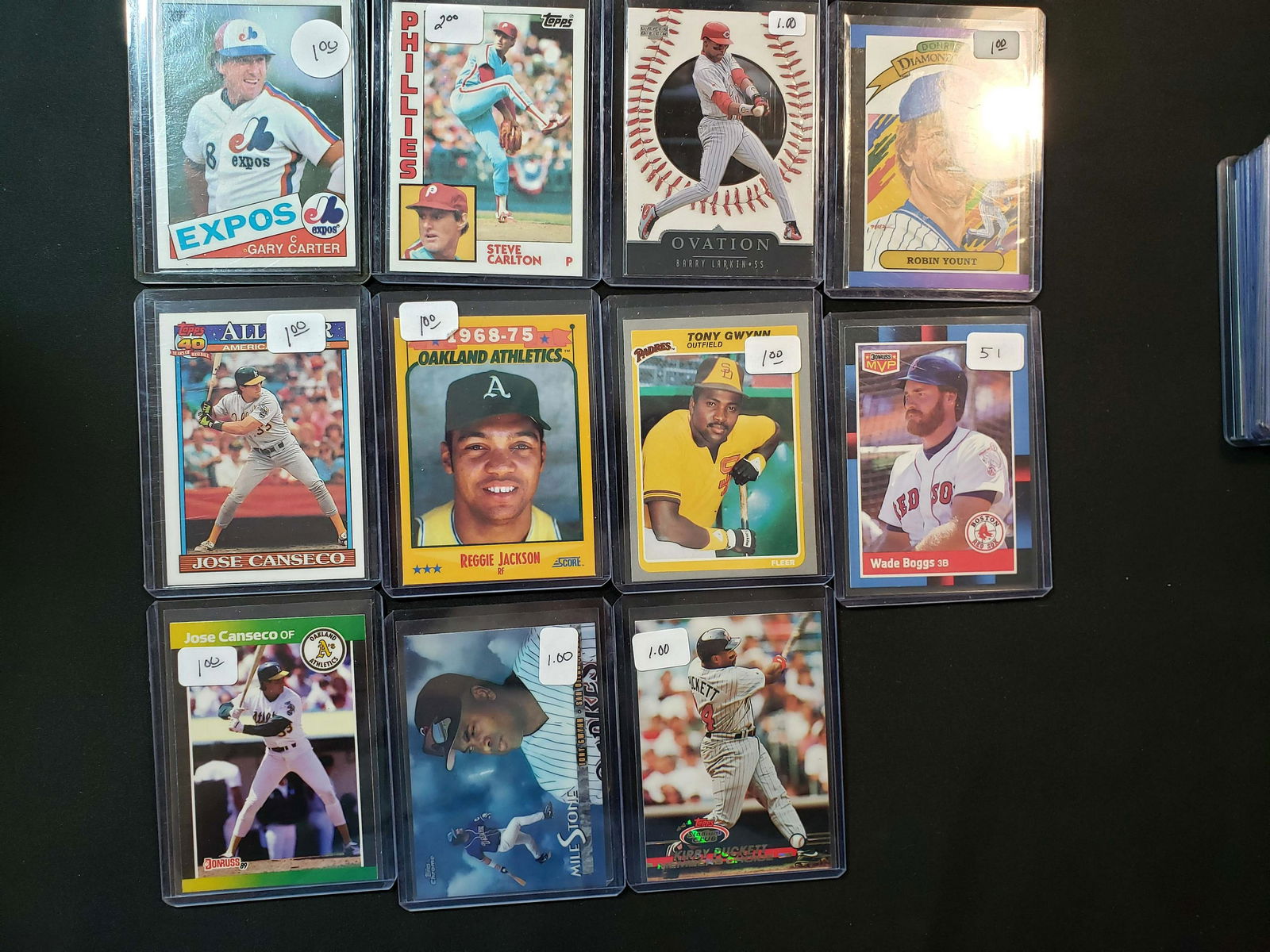 BASEBALL HALL OF FAMERS/LEGENDS LOT (1 of 1)