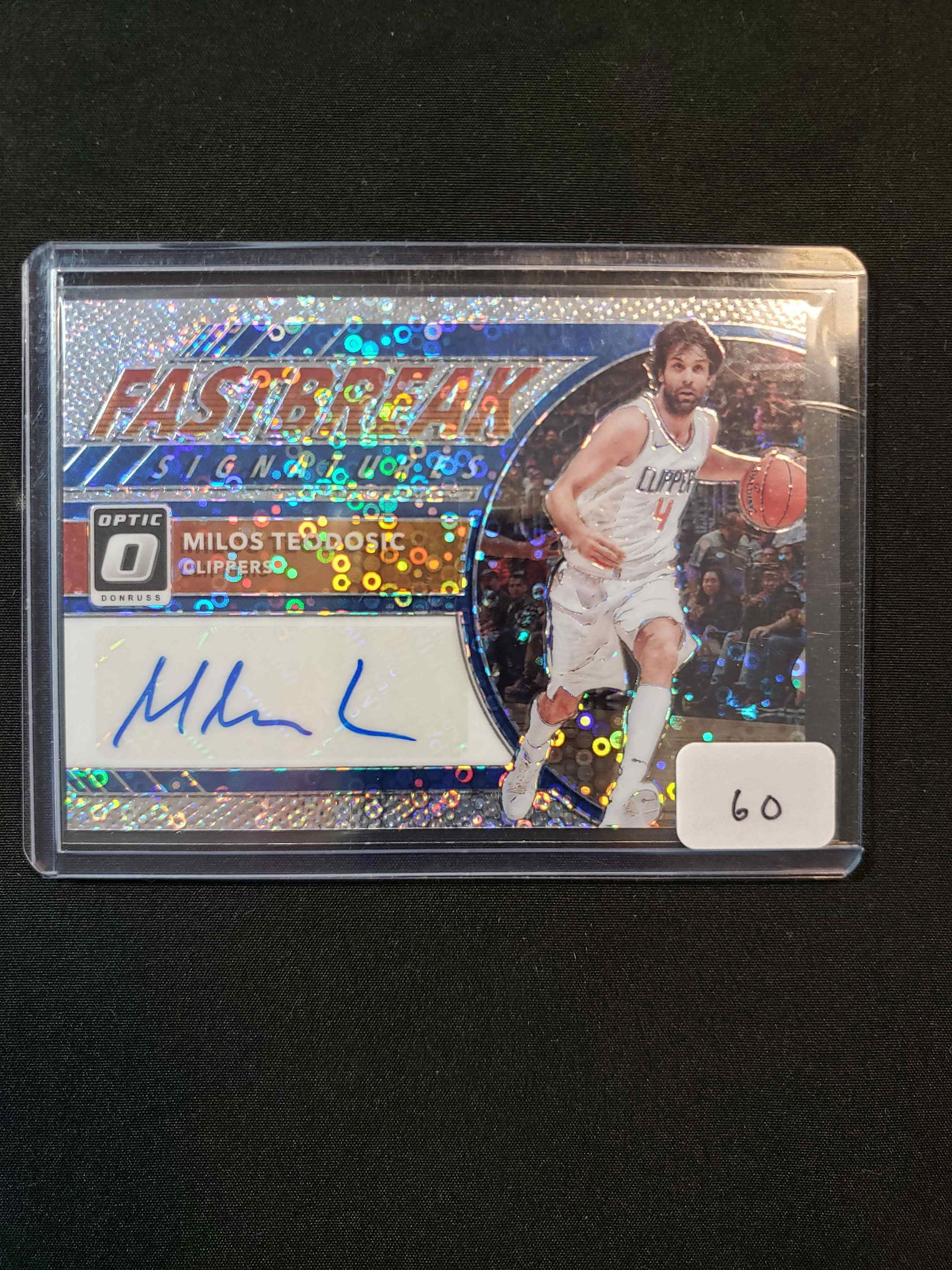 PANINI BASKETBALL FASTBREAK DISCO PRIZM AUTO (1 of 1)