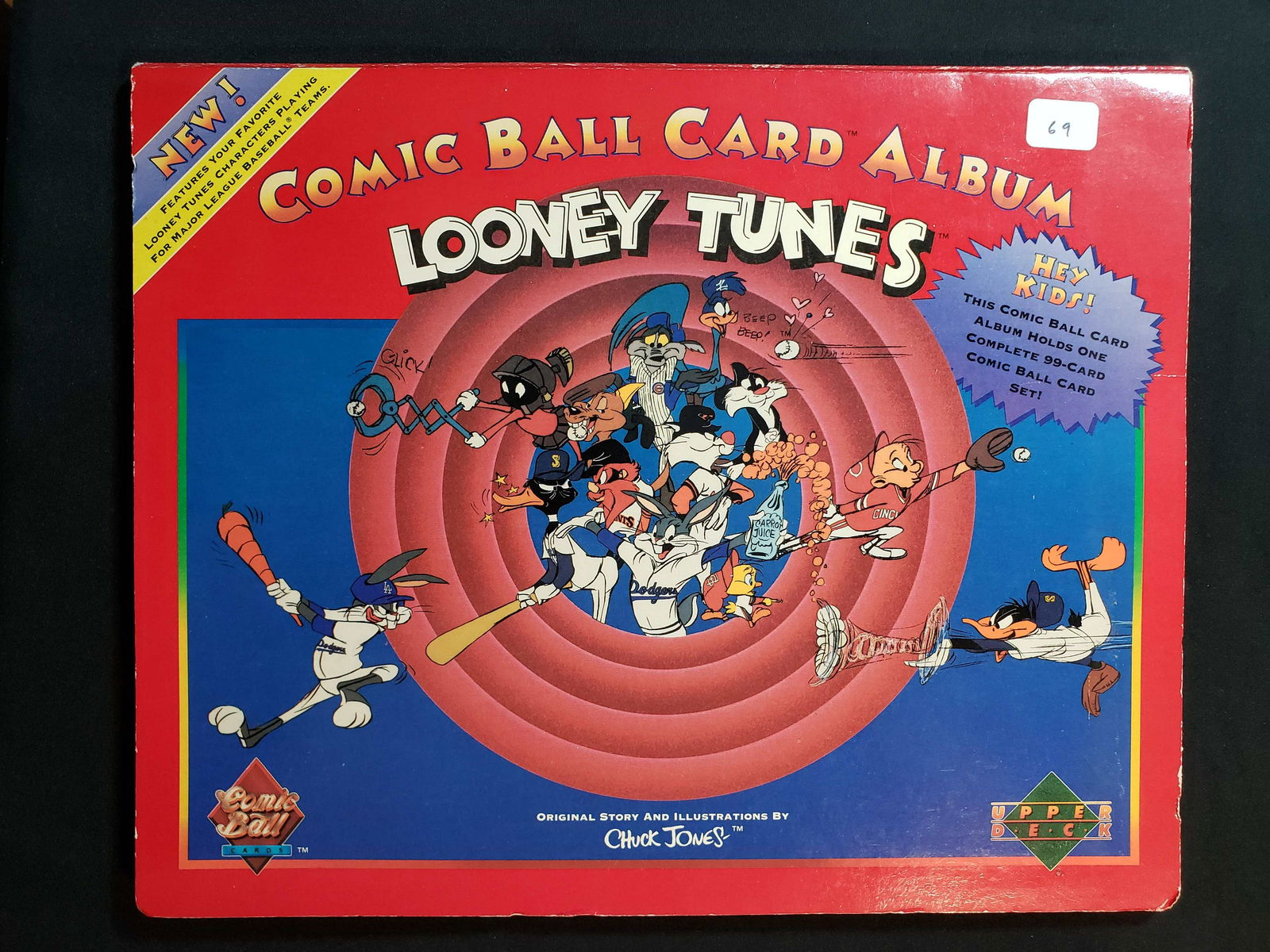 LOONEY TOONS COMIC BALL TRADING CARDS (1 of 2)