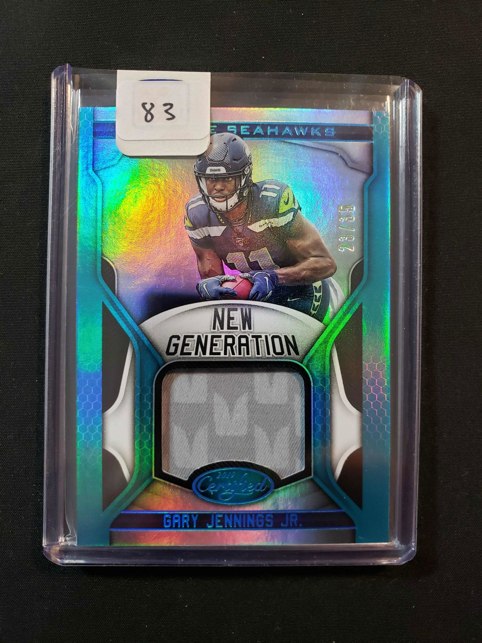 CERTIFIED NEW GENERATION SSP PATCH CARD (1 of 1)