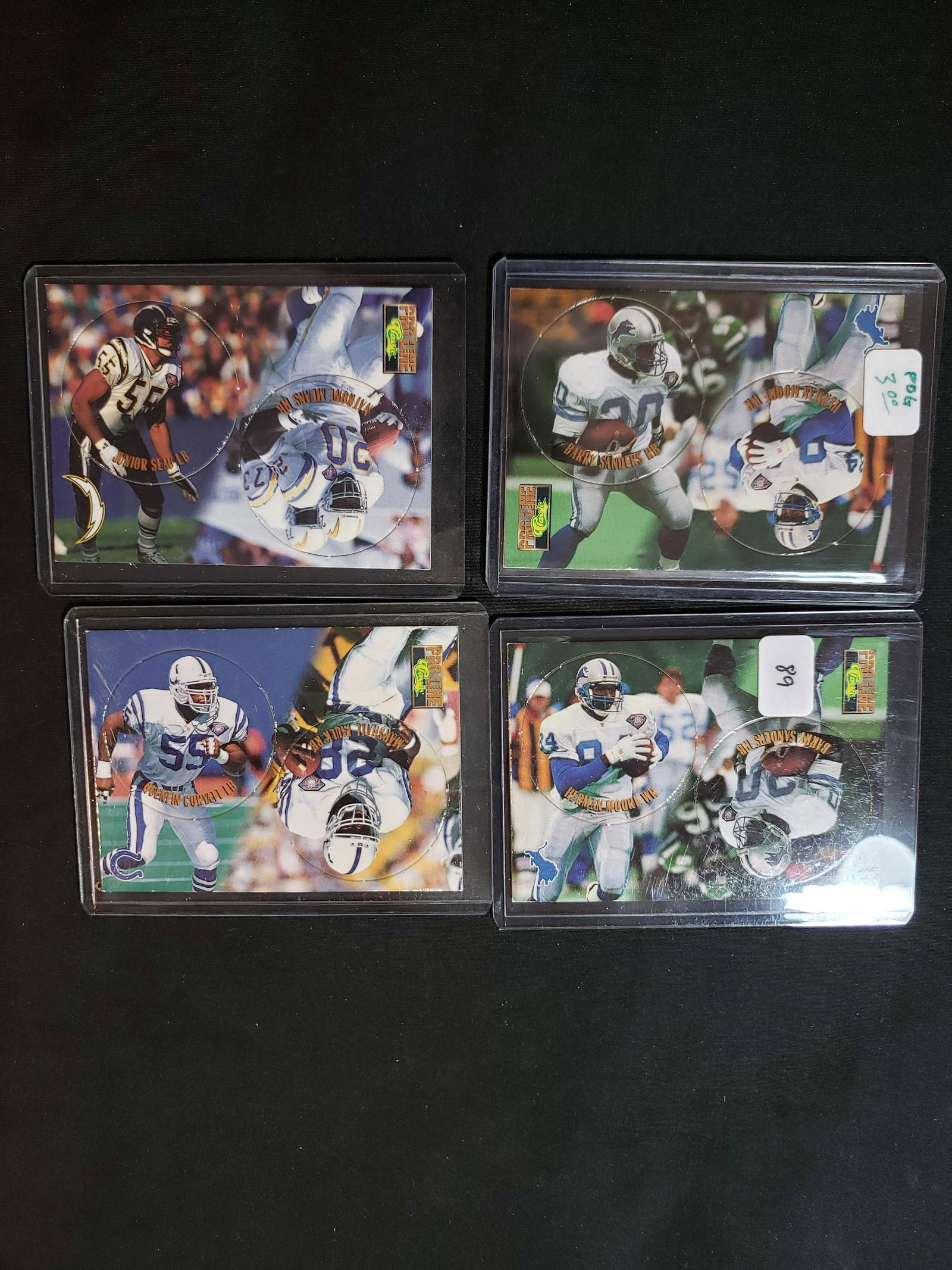 CLASSIC PRO-LINE 1995 NFL POGS (1 of 1)