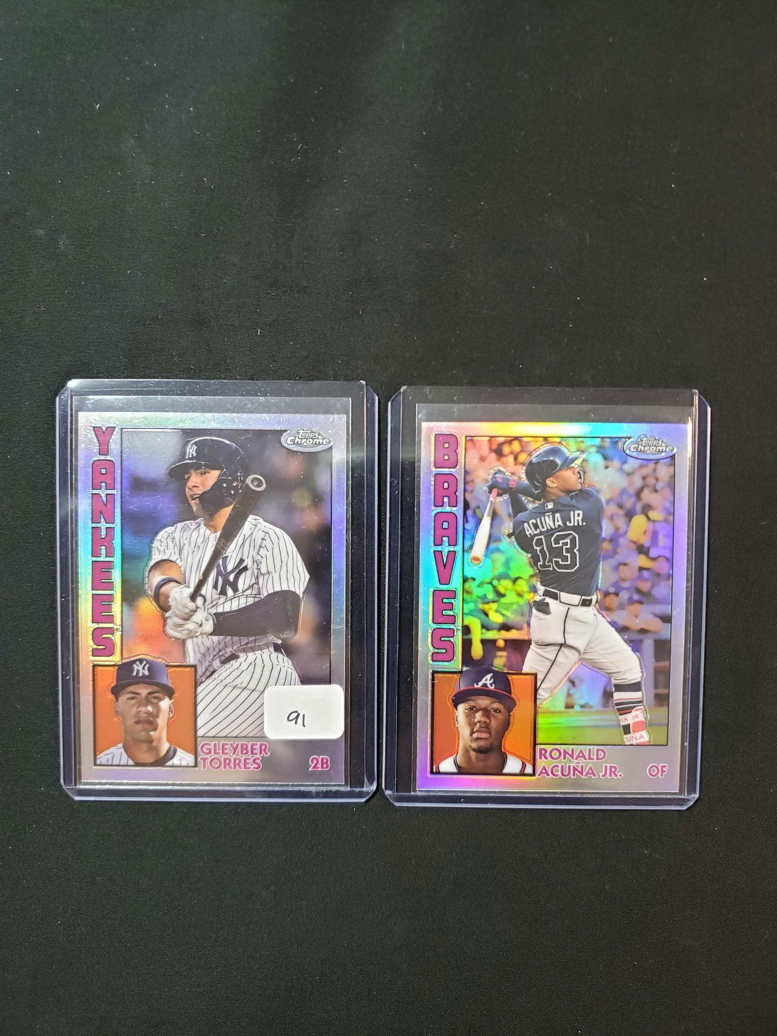 2019 TOPPS CHROME 1984 EFRACTOR LOT (1 of 1)