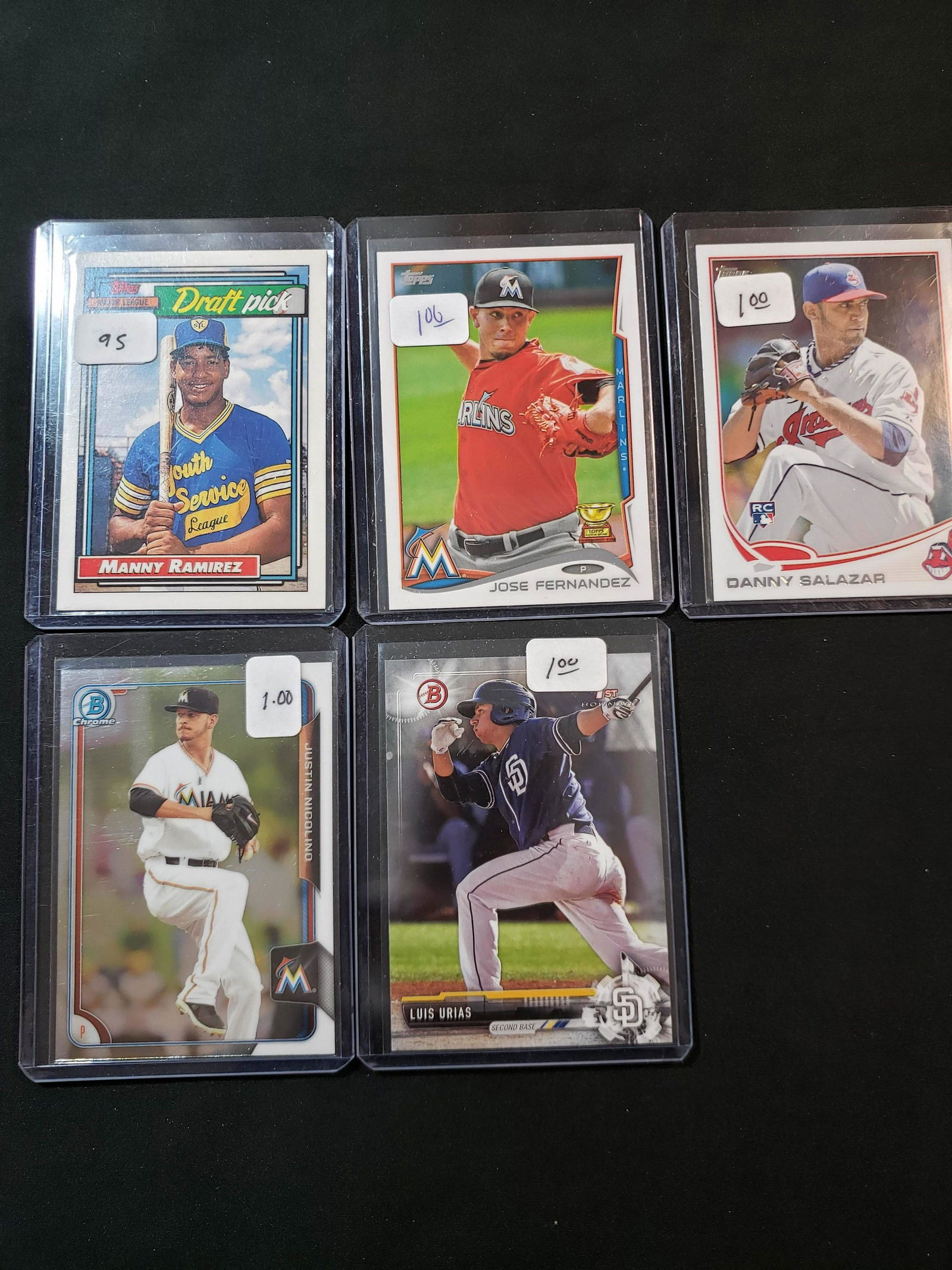 BASEBALL ROOKIE AND PROSPECT CARDS (1 of 1)